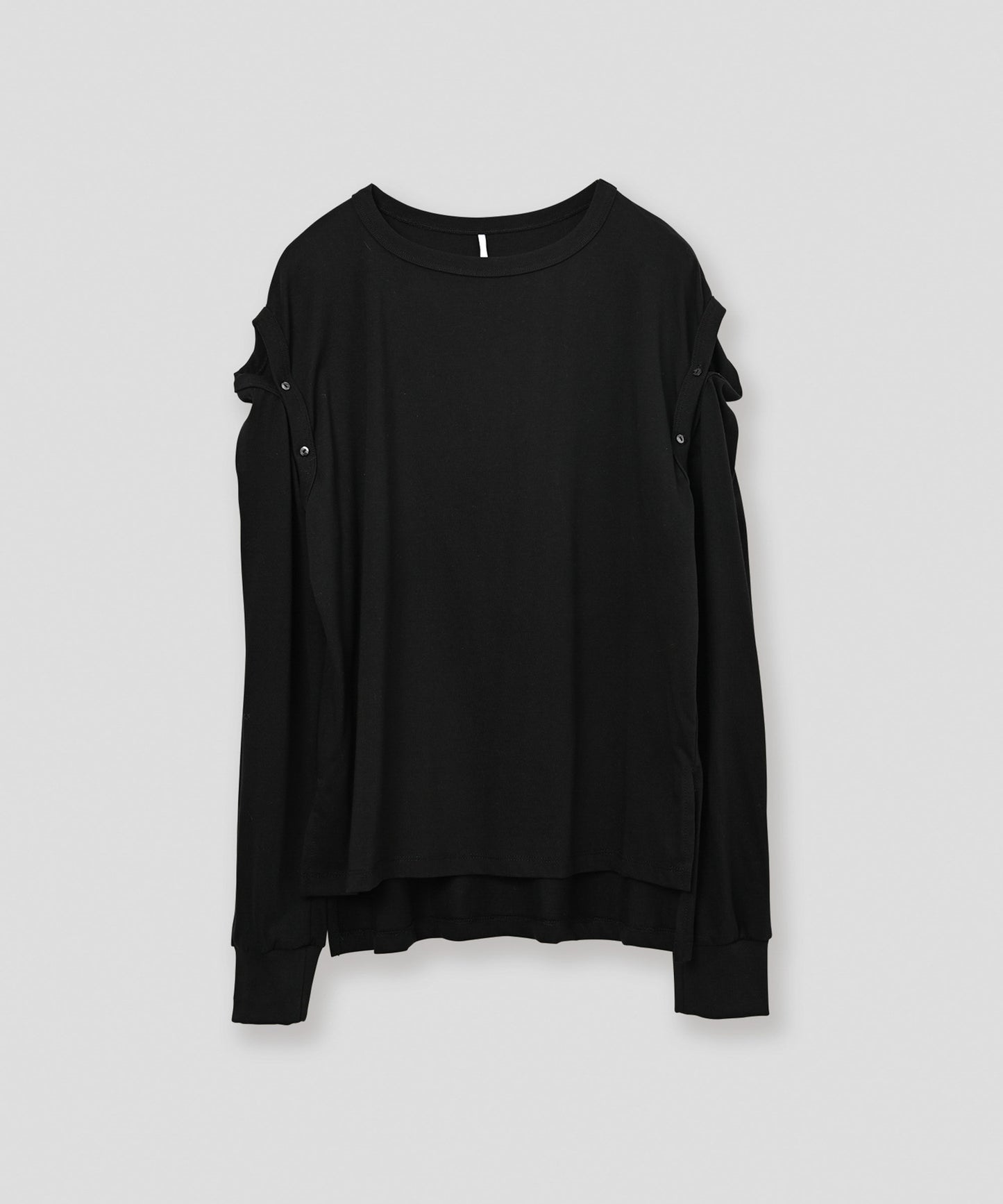 shoulder slit tops / WHT26FCS4019