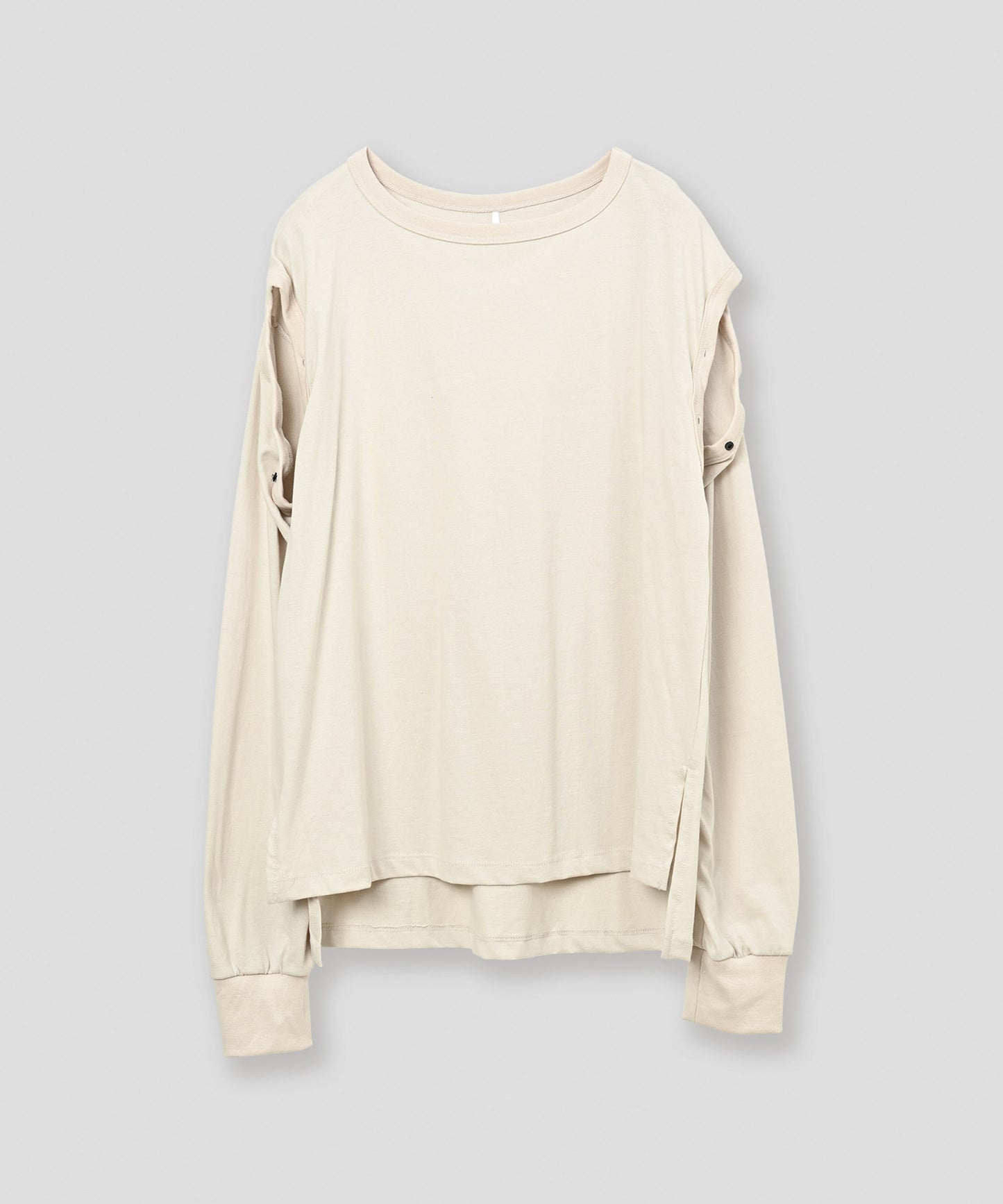 shoulder slit tops / WHT26FCS4019