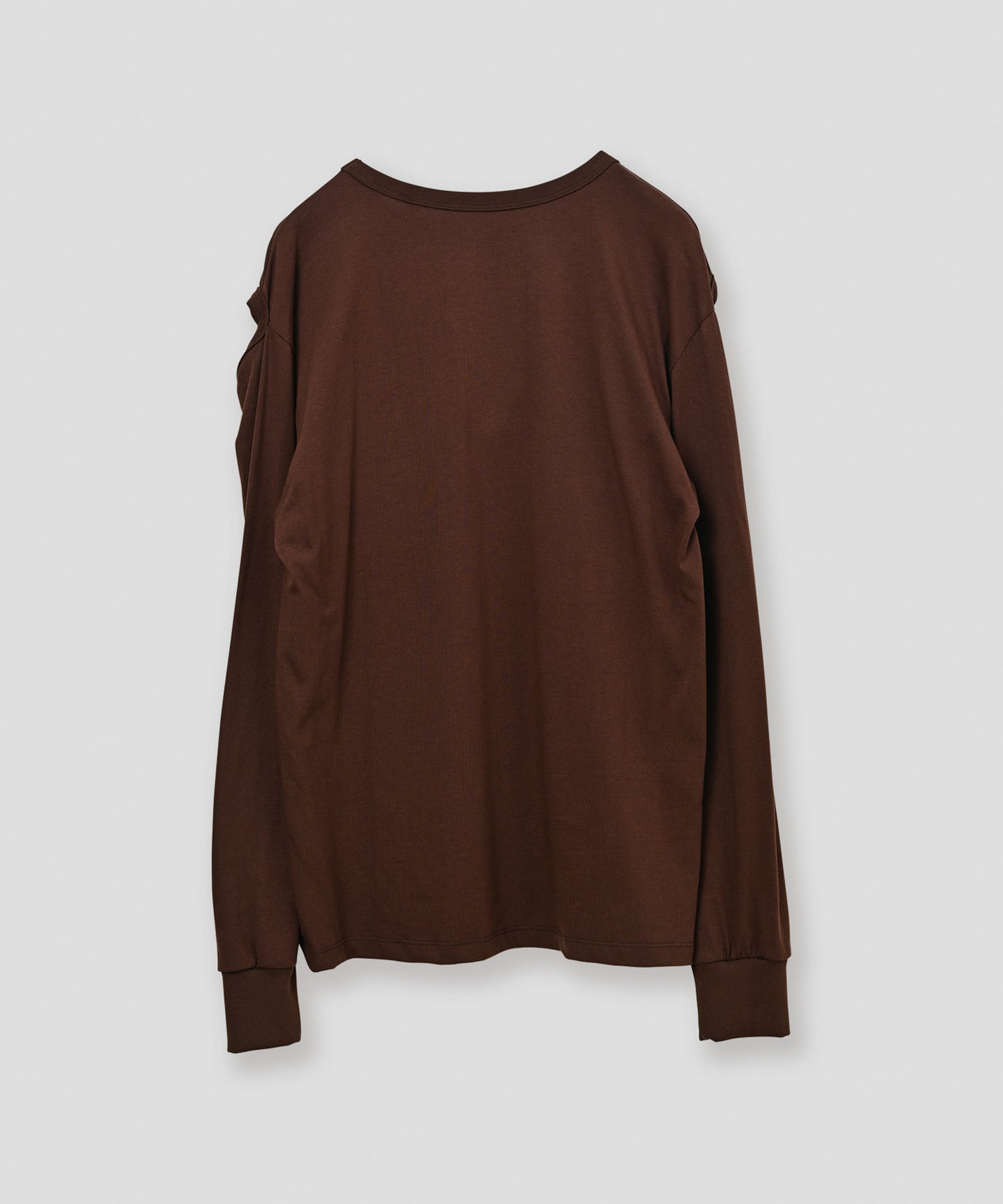 shoulder slit tops / WHT26FCS4019