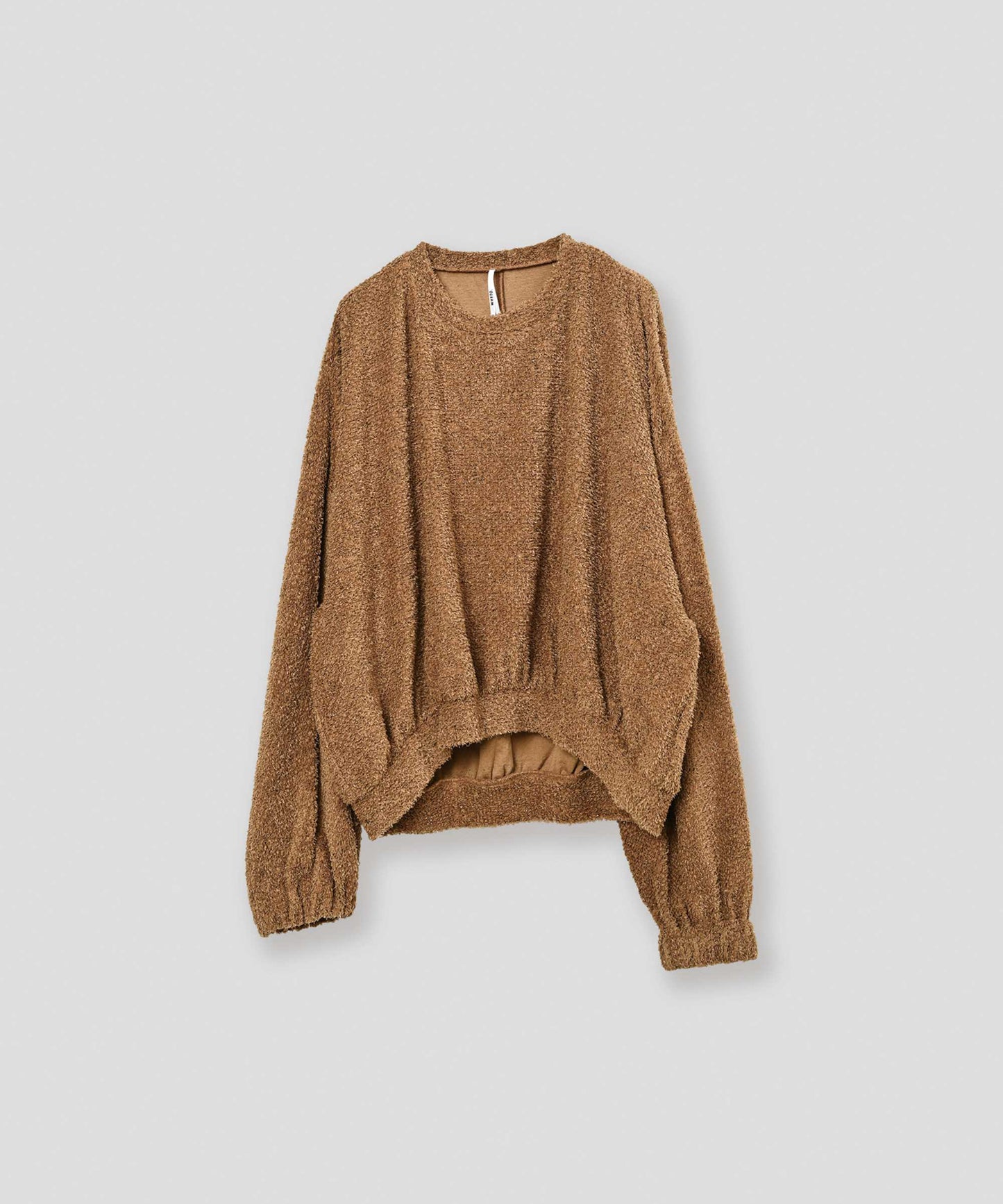 glitter shaggy sweat / WHT26FCS4020