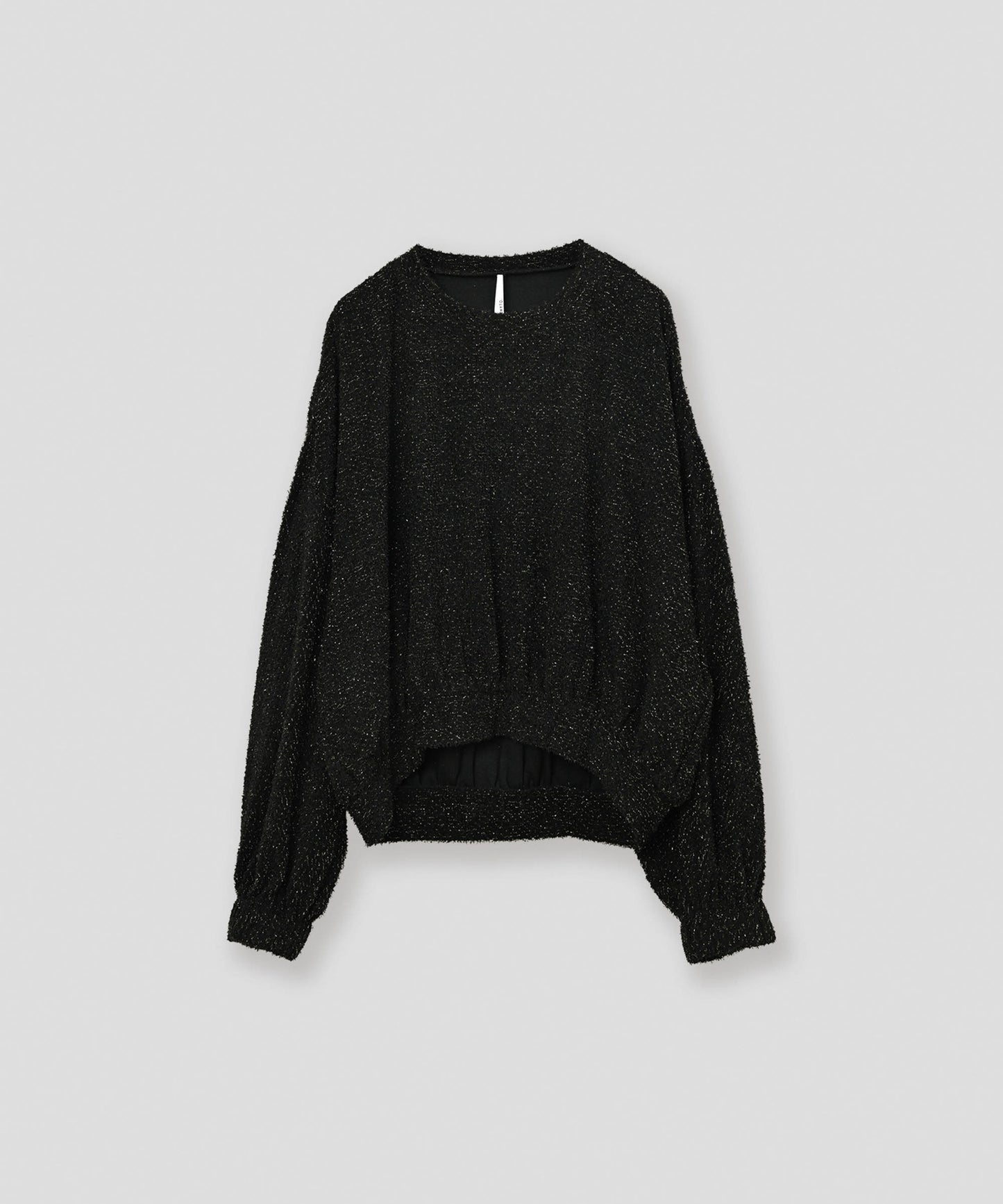 glitter shaggy sweat / WHT26FCS4020