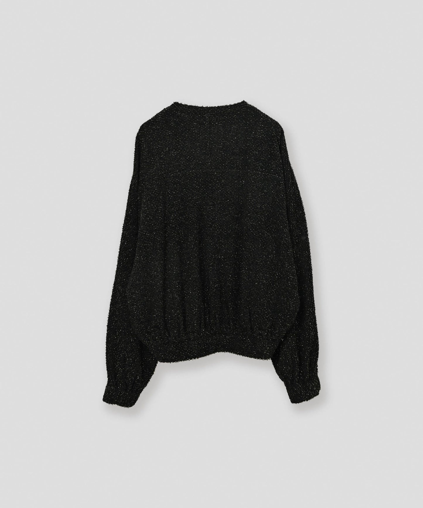 glitter shaggy sweat / WHT26FCS4020