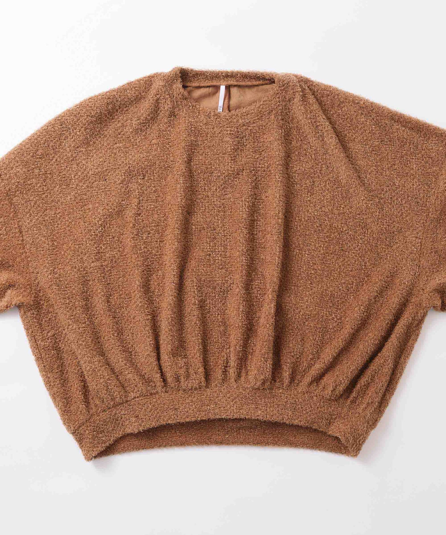 glitter shaggy sweat / WHT26FCS4020