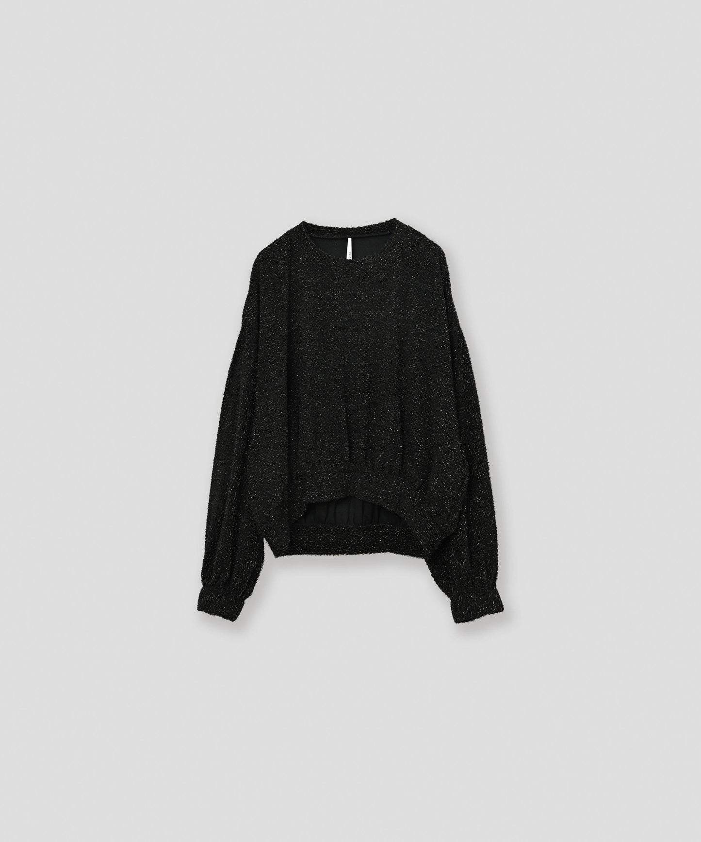 glitter shaggy sweat / WHT26FCS4020