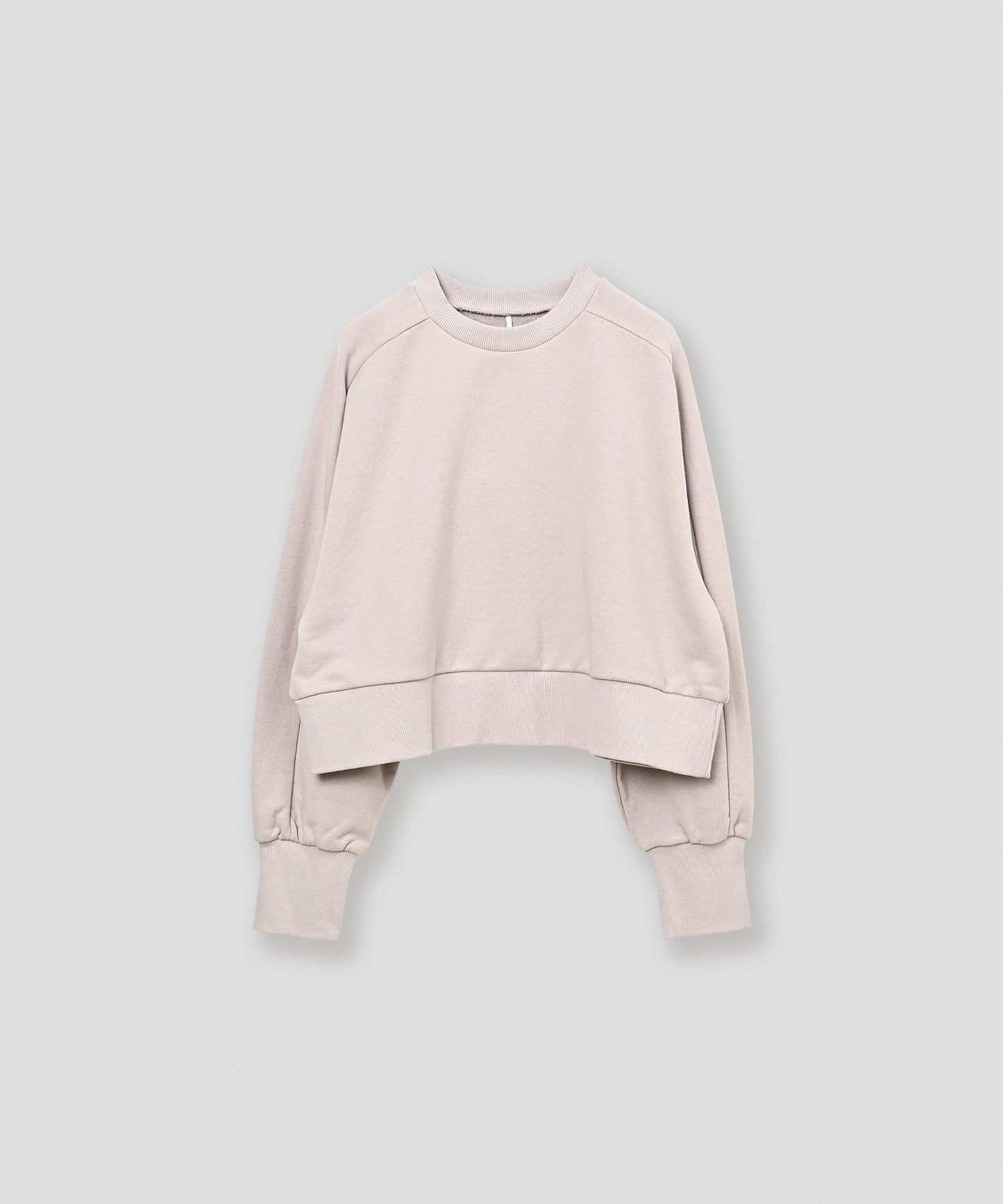 curve sleeve sweat / WHT26FCS4023