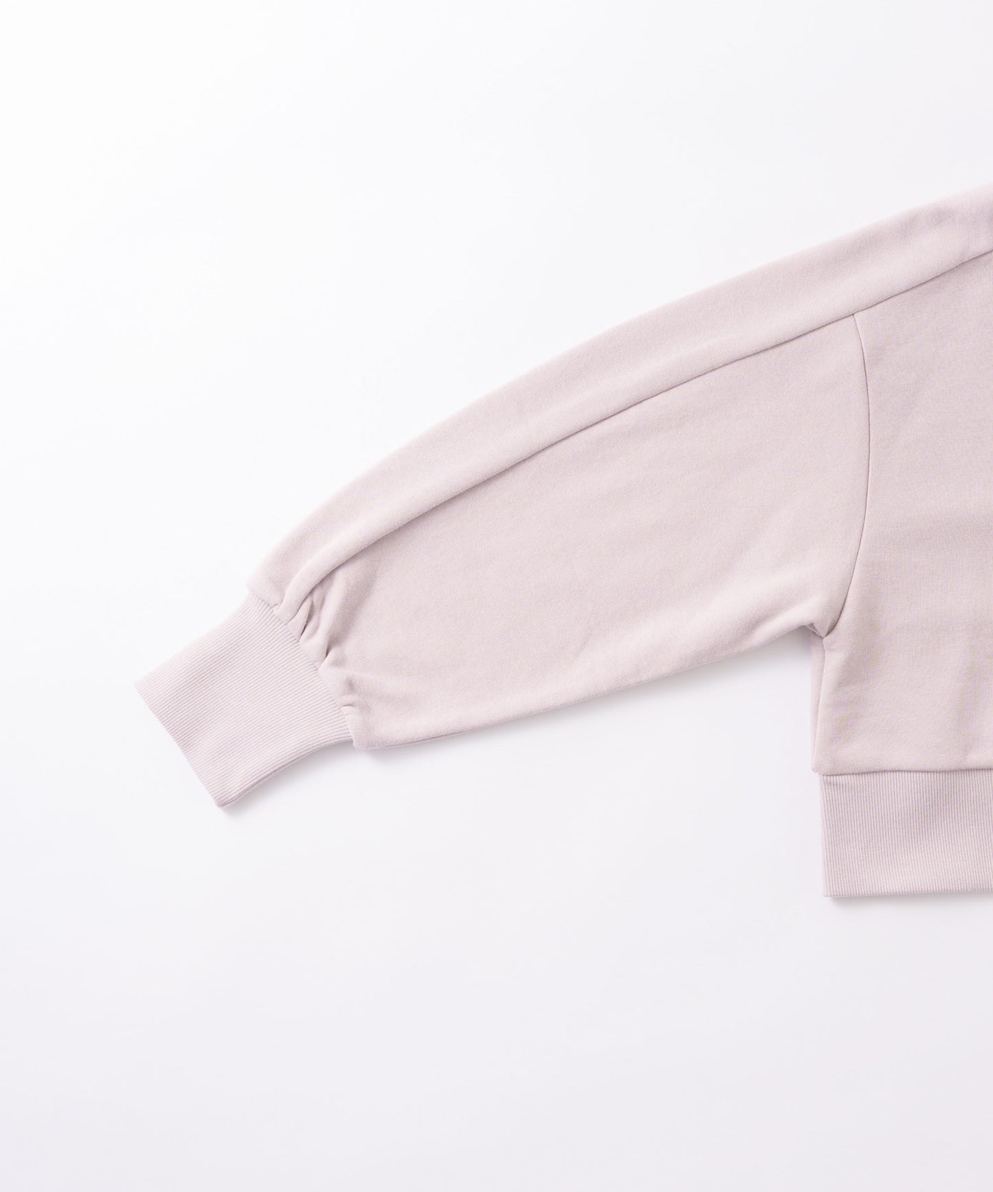 curve sleeve sweat / WHT26FCS4023