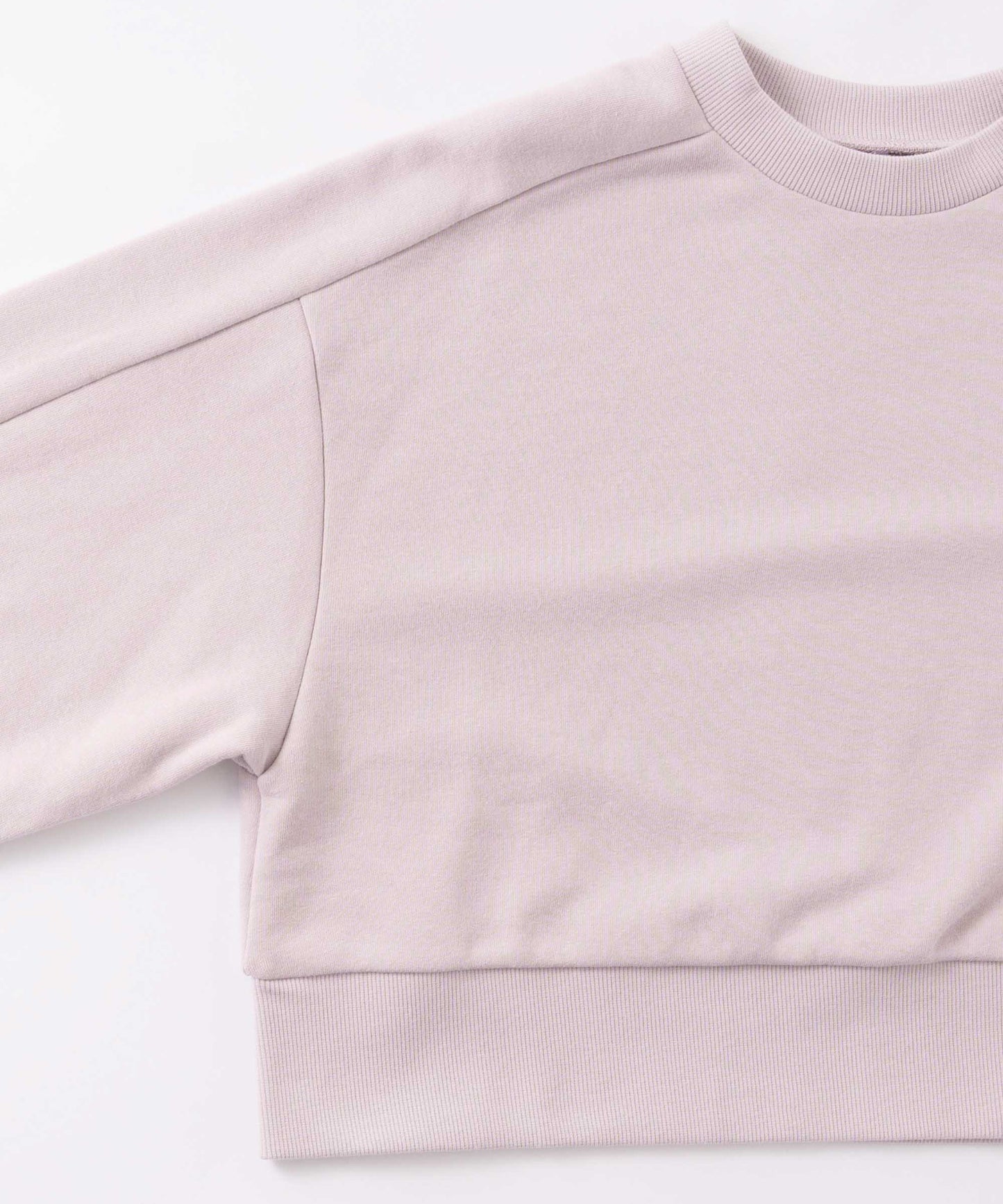 curve sleeve sweat / WHT26FCS4023