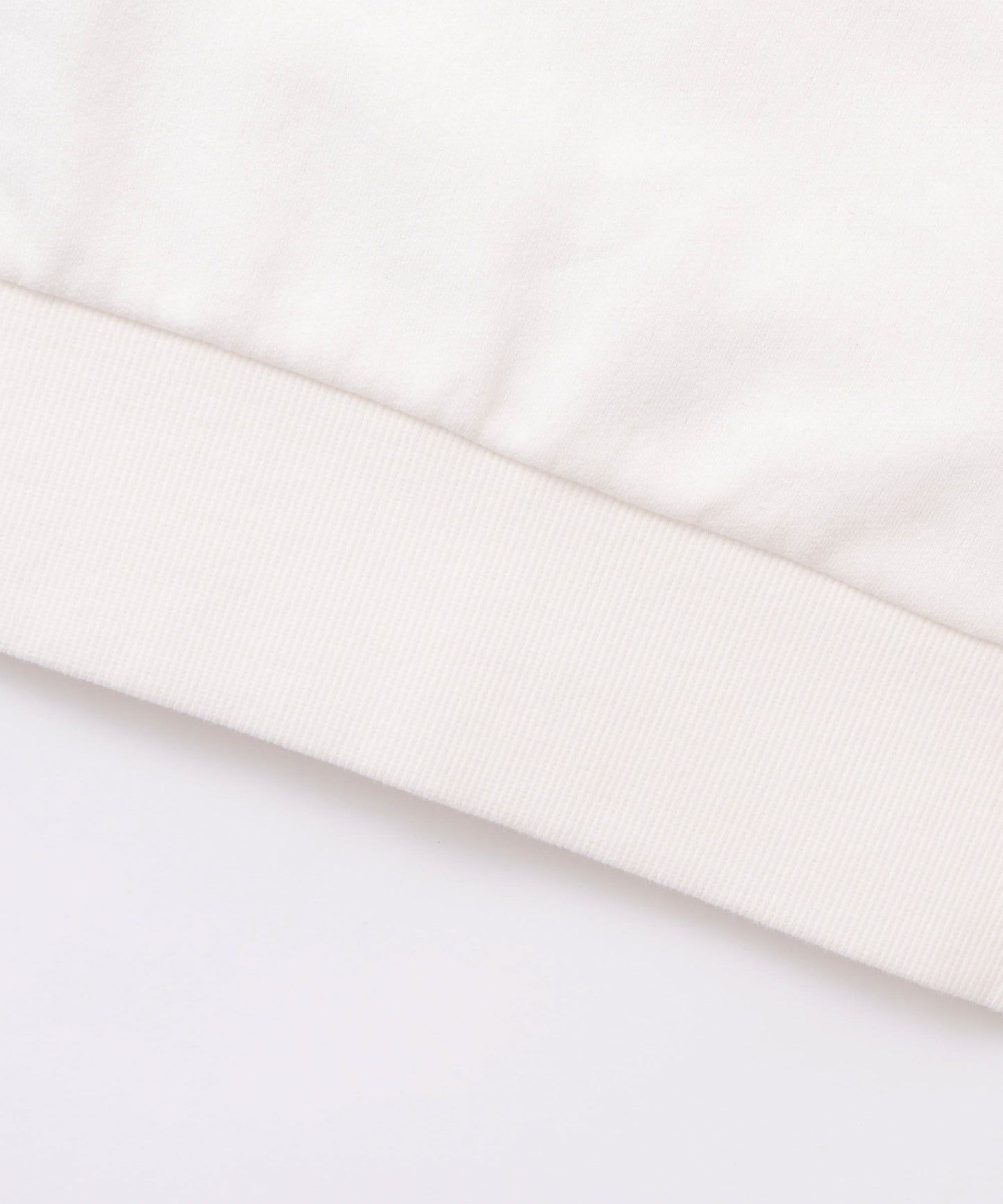 curve sleeve sweat / WHT26FCS4023