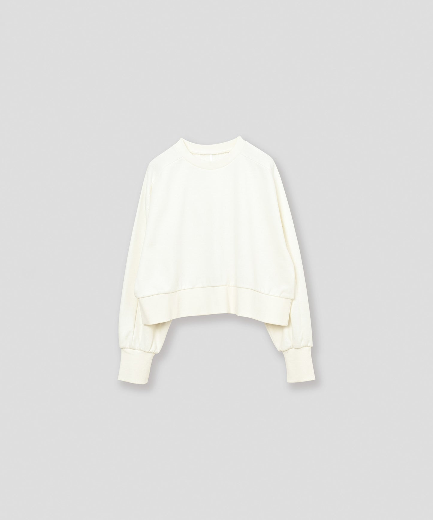 curve sleeve sweat / WHT26FCS4023