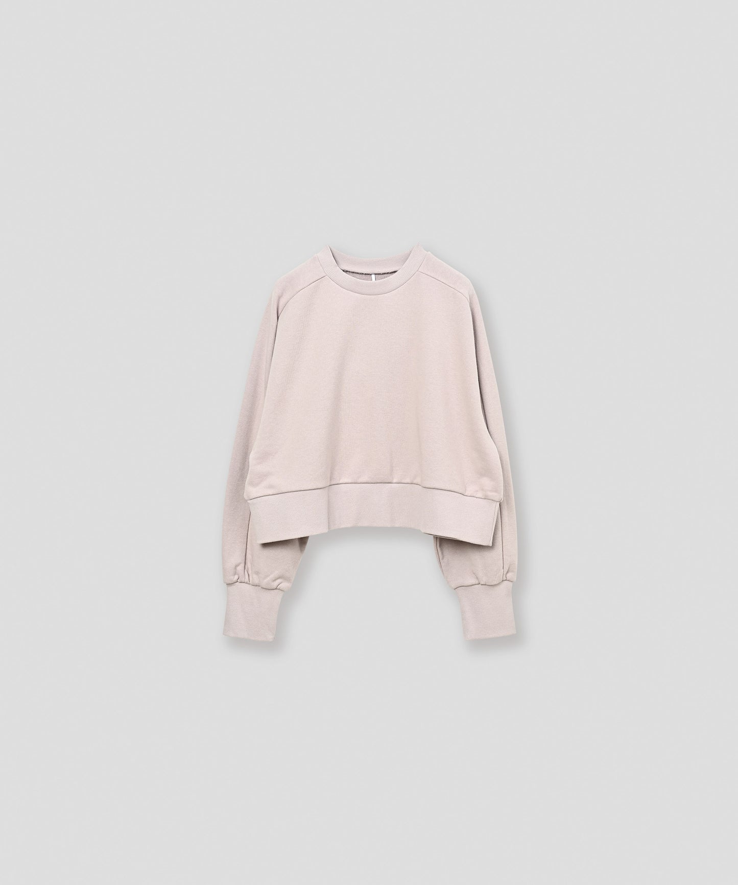 curve sleeve sweat / WHT26FCS4023