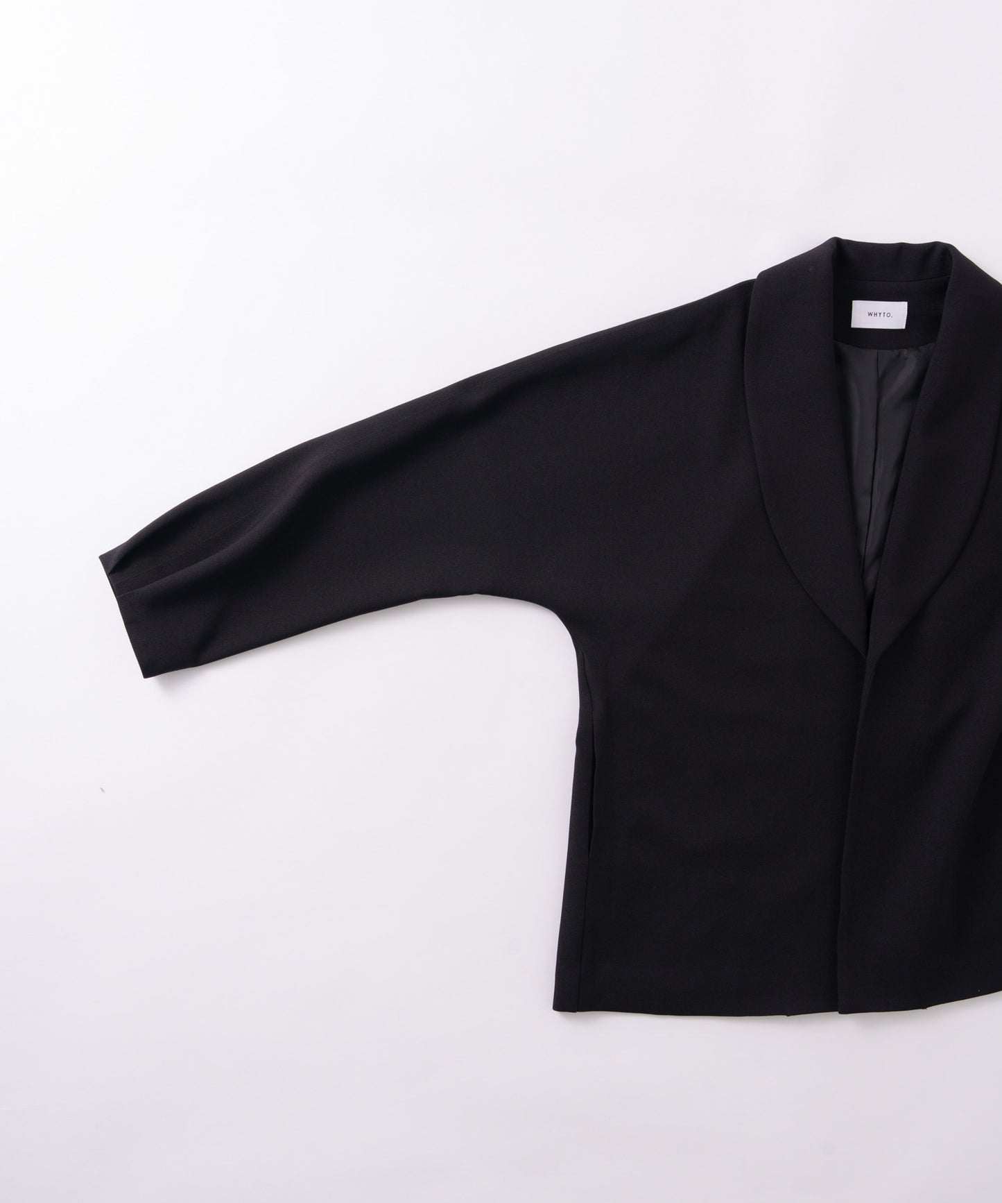 dolman sleeve tailored jacket / WHT26FJK4061