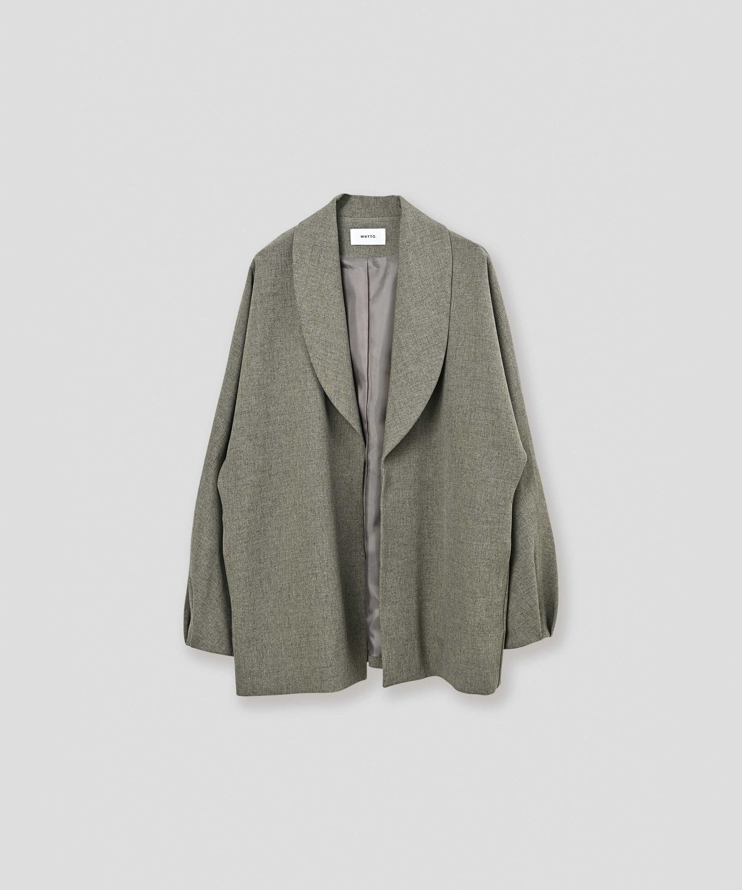 dolman sleeve tailored jacket / WHT26FJK4061