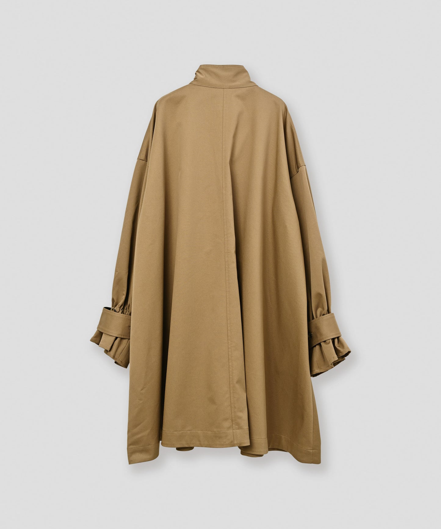 standcollar tent coat / WHT26FJK4063