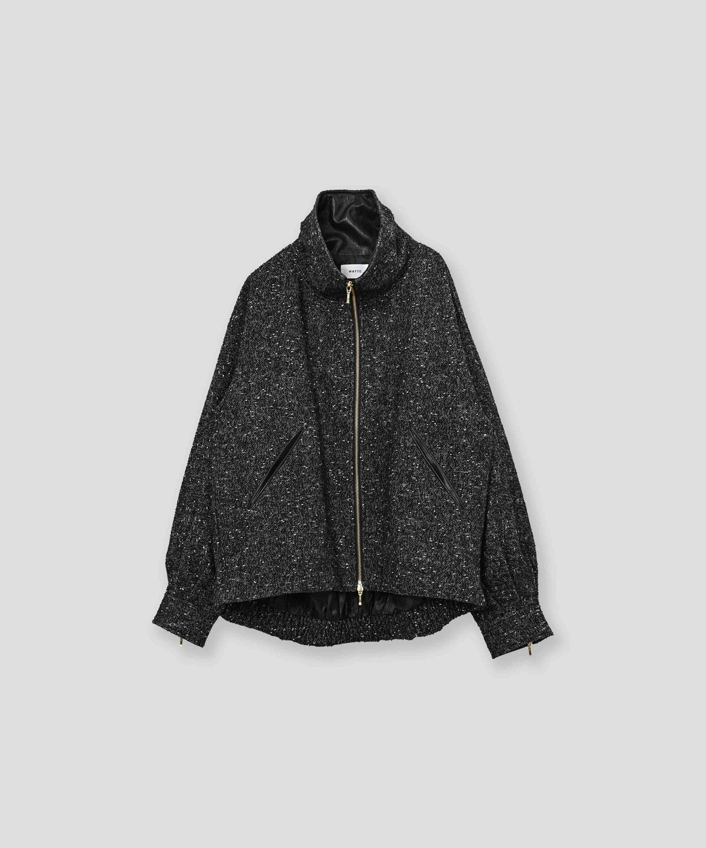 nep wool zip blouson / WHT26FJK4064