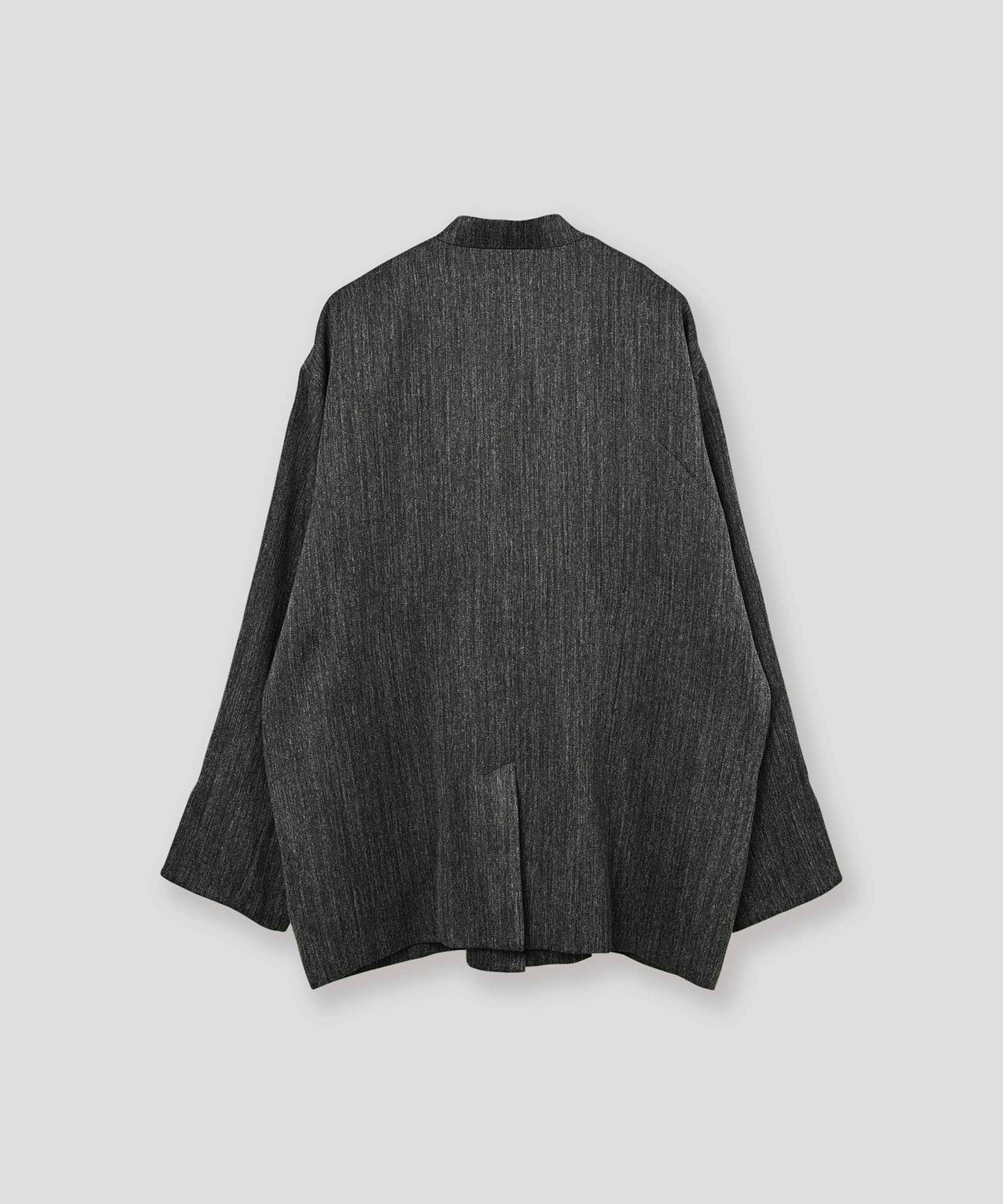 tweed satin over jacket / WHT26FJK4066