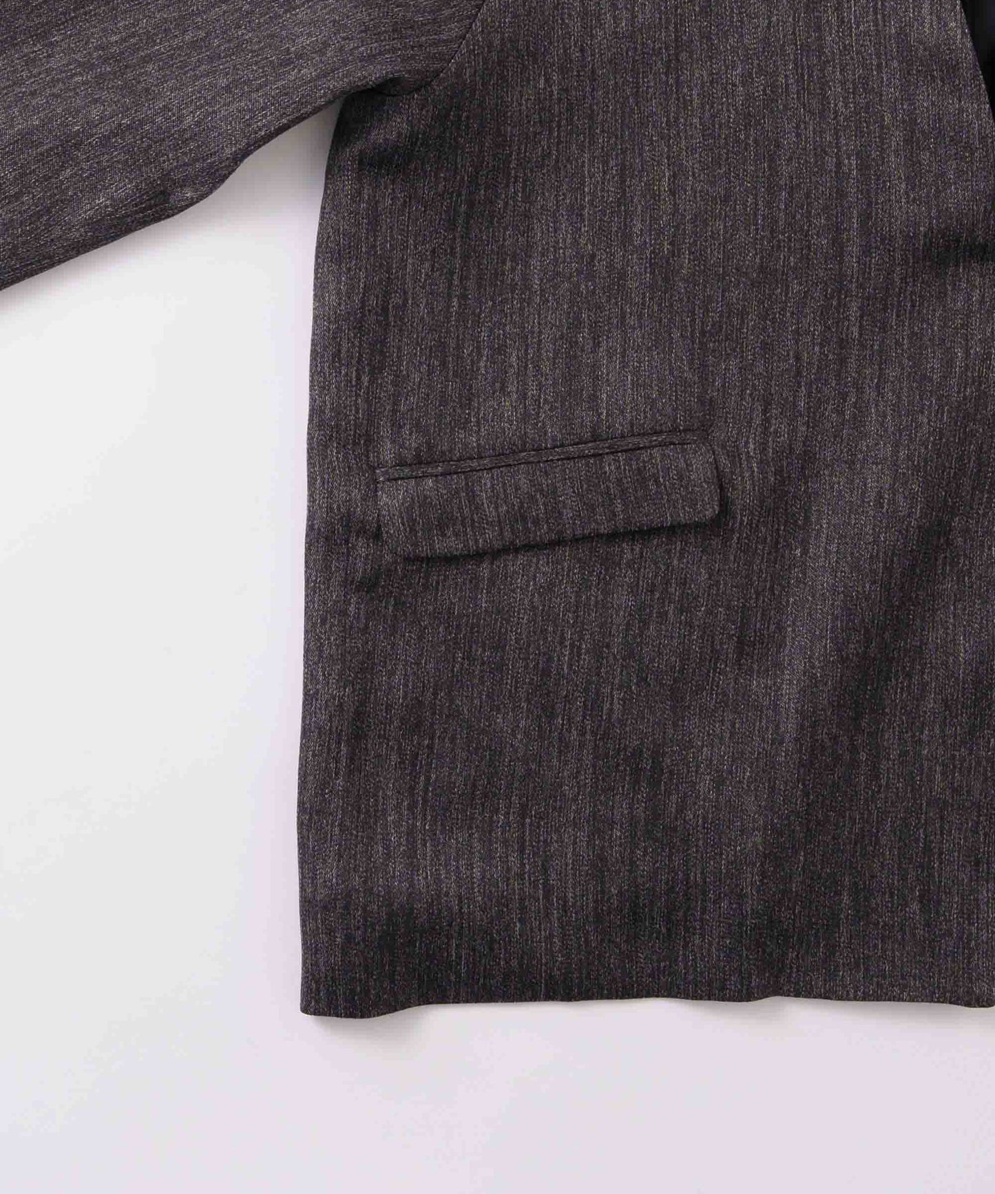 tweed satin over jacket / WHT26FJK4066