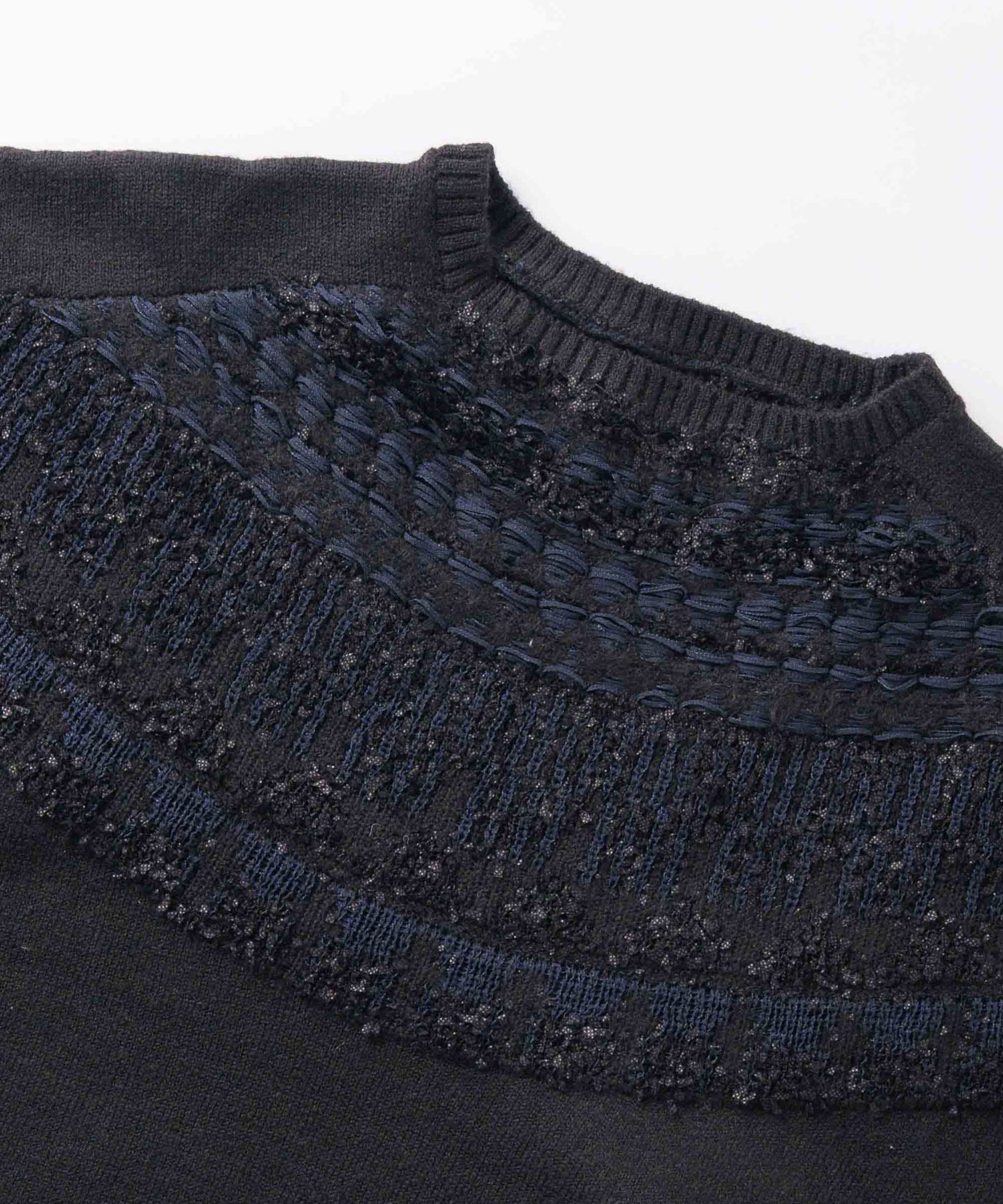 nordic pattern knit vest / WHT26FKN4041