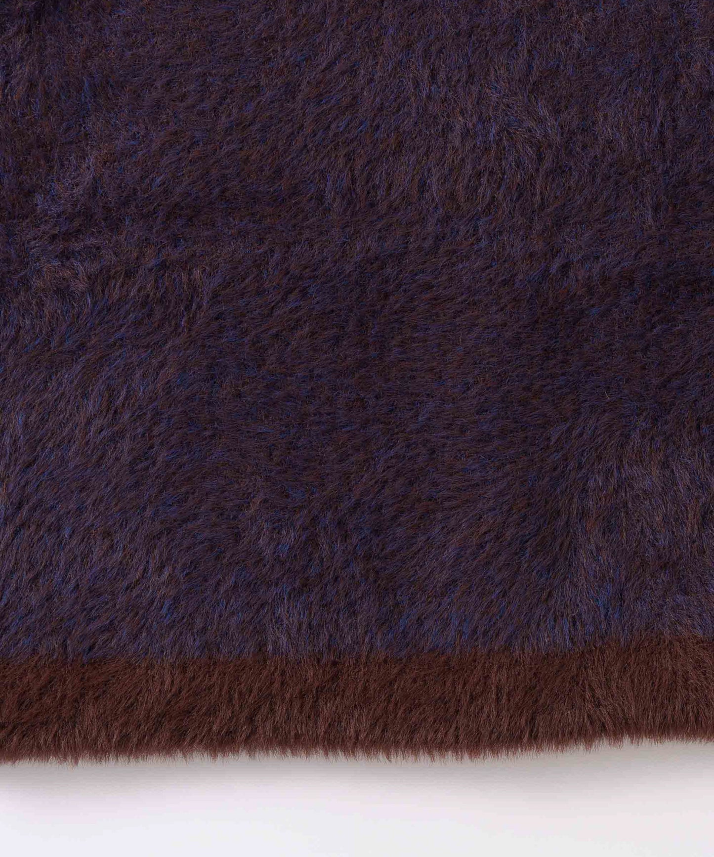 mix fur cardigan / WHT26FKN4042