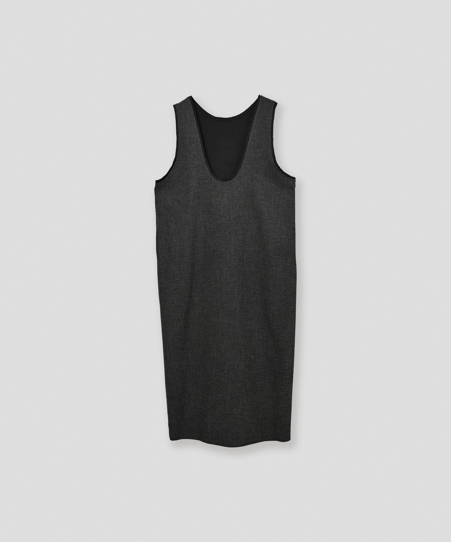 u neck cocoon dress / WHT26FOP4080