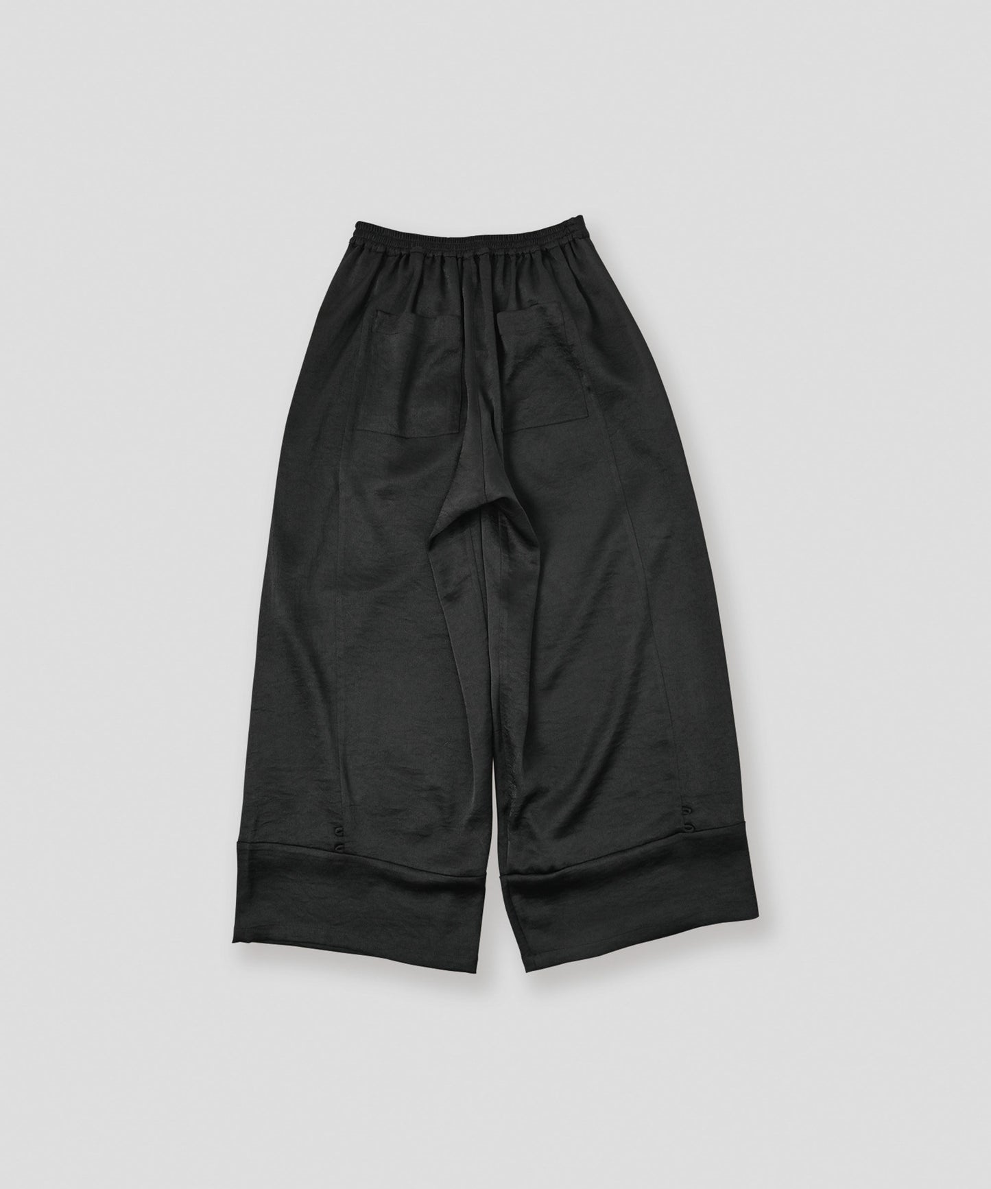 satin wide pants / WHT26FPT4077