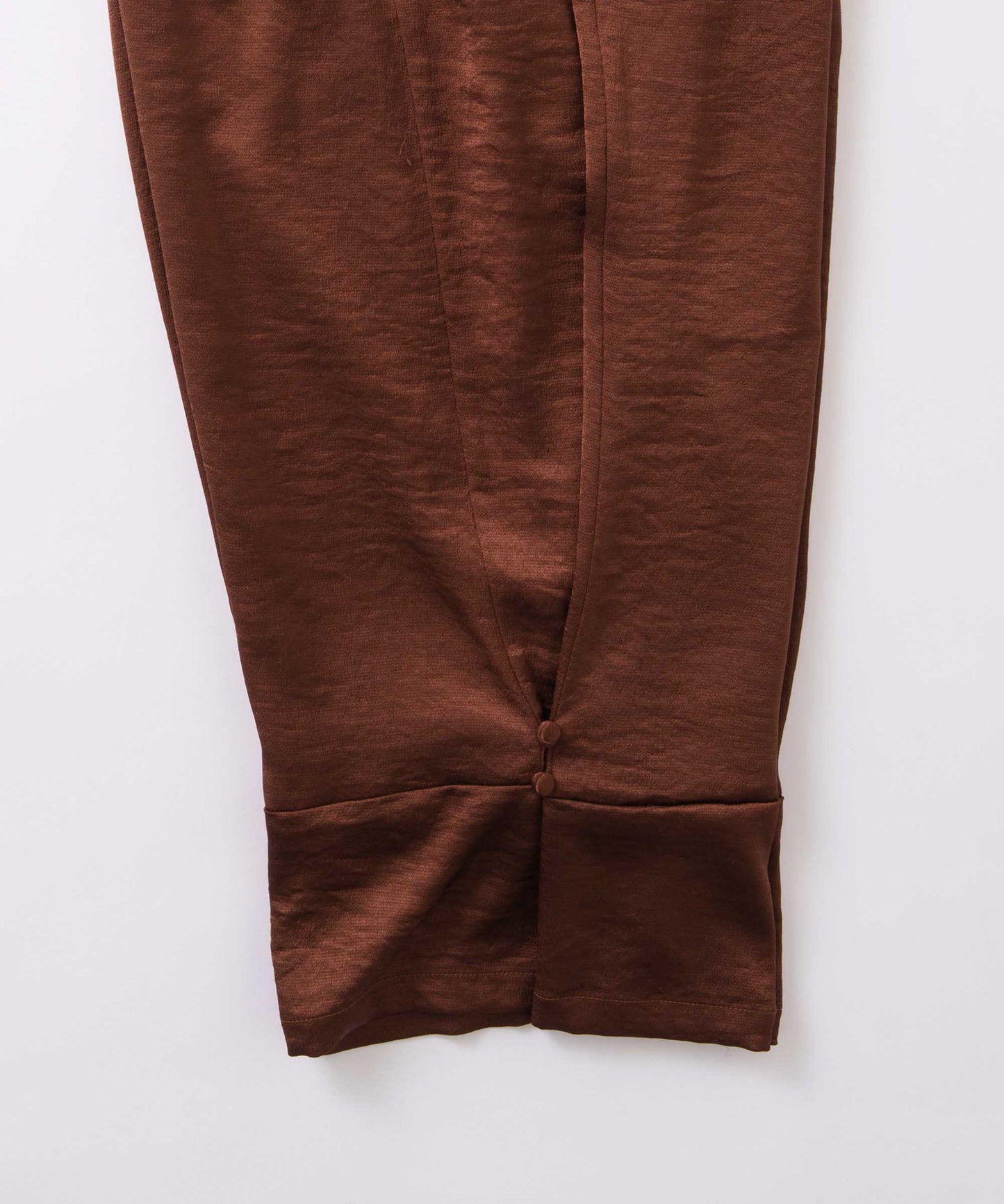 satin wide pants / WHT26FPT4077