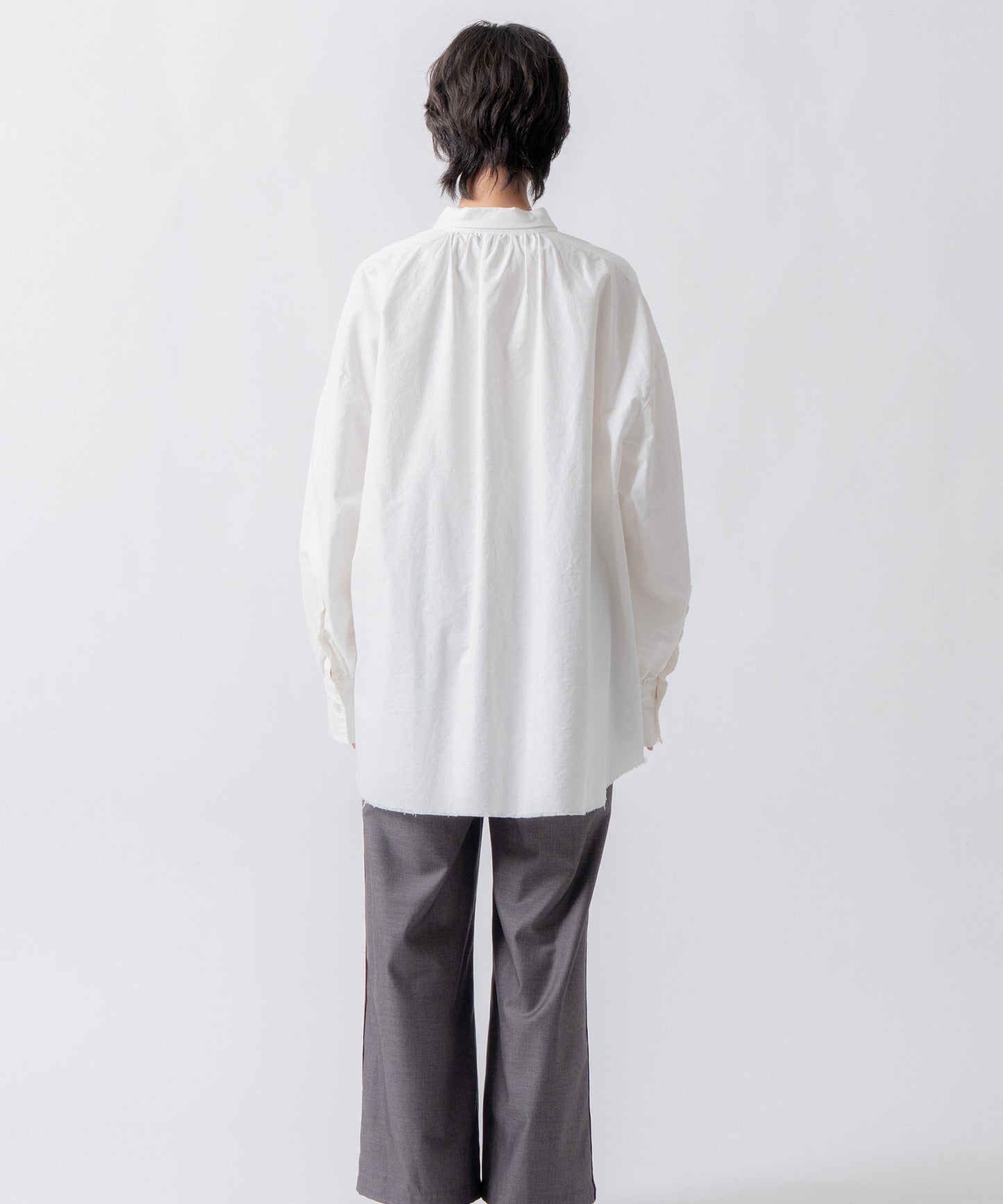 side velour line pants / WHT26FPT4079