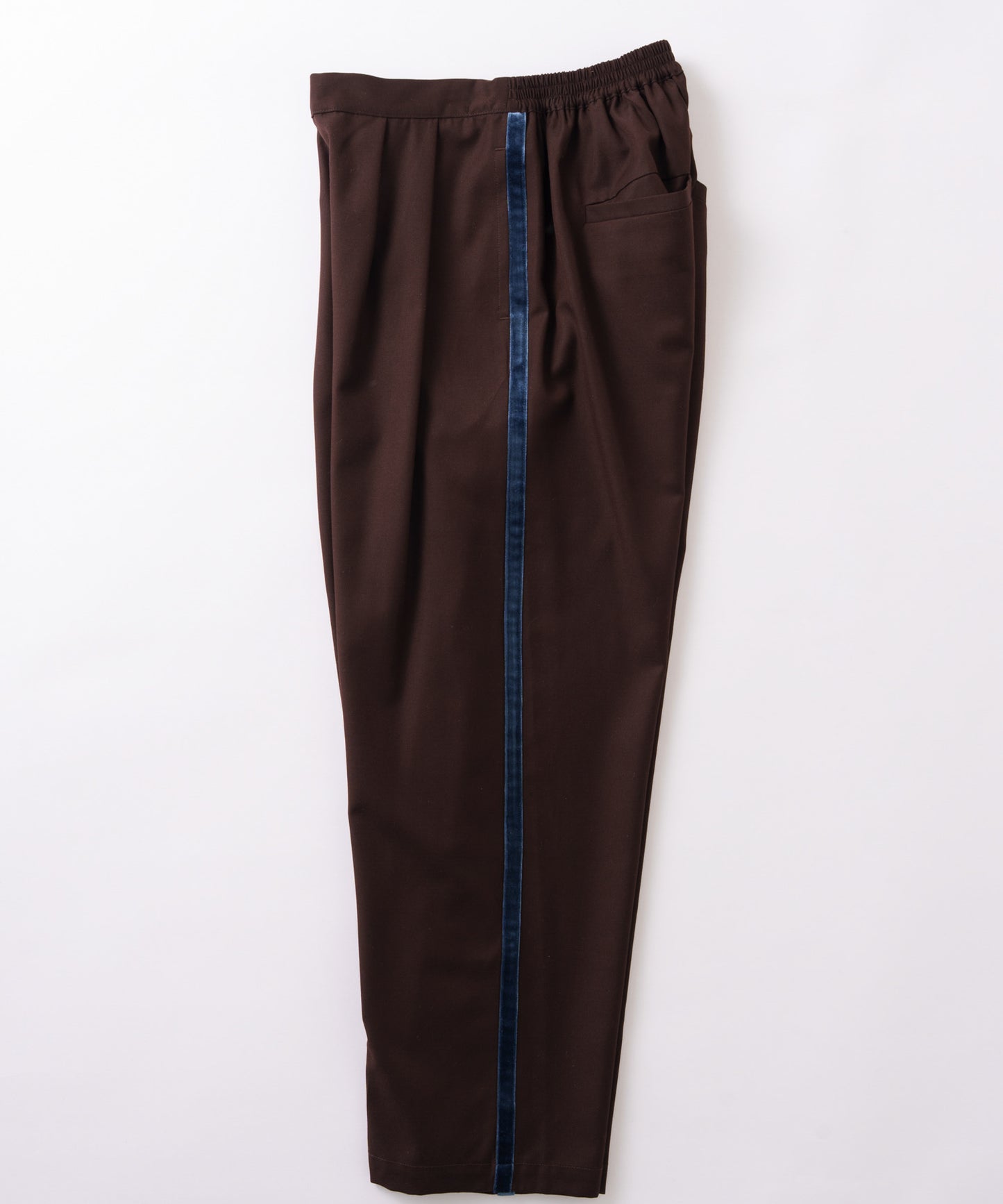 side velour line pants / WHT26FPT4079