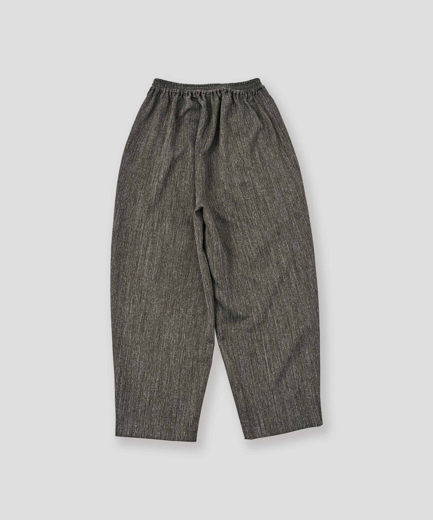 tweed satin tapered pants / WHT26FPT4080