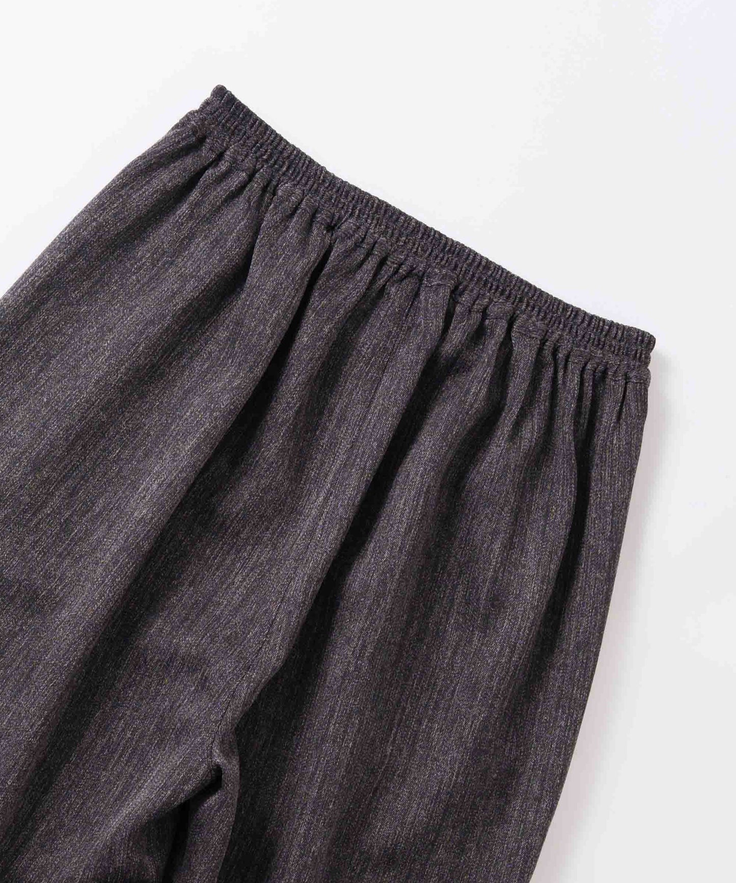 tweed satin tapered pants / WHT26FPT4080