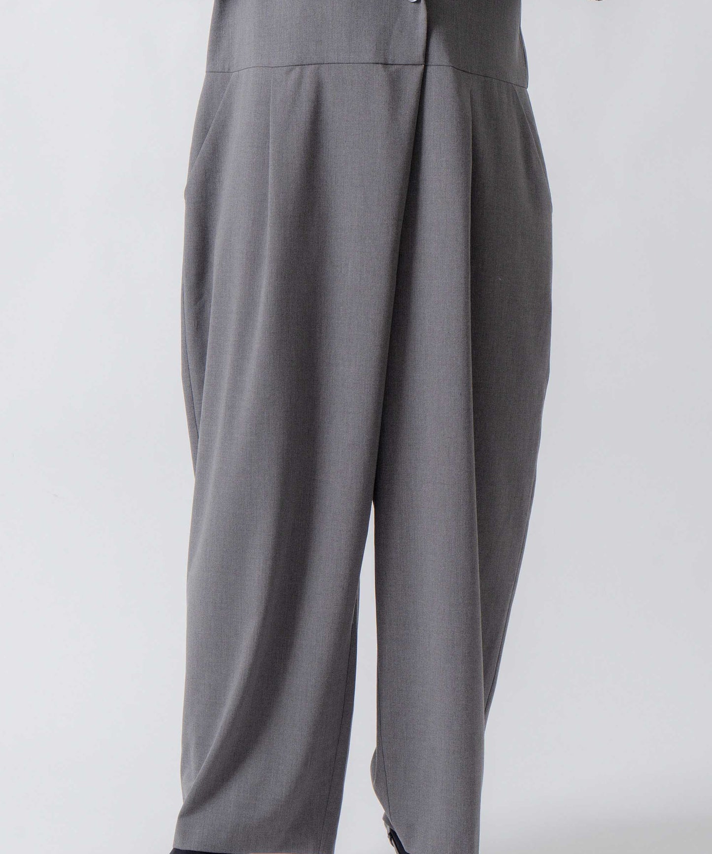 tailored collar jumpsuit / WHT26FPT4081