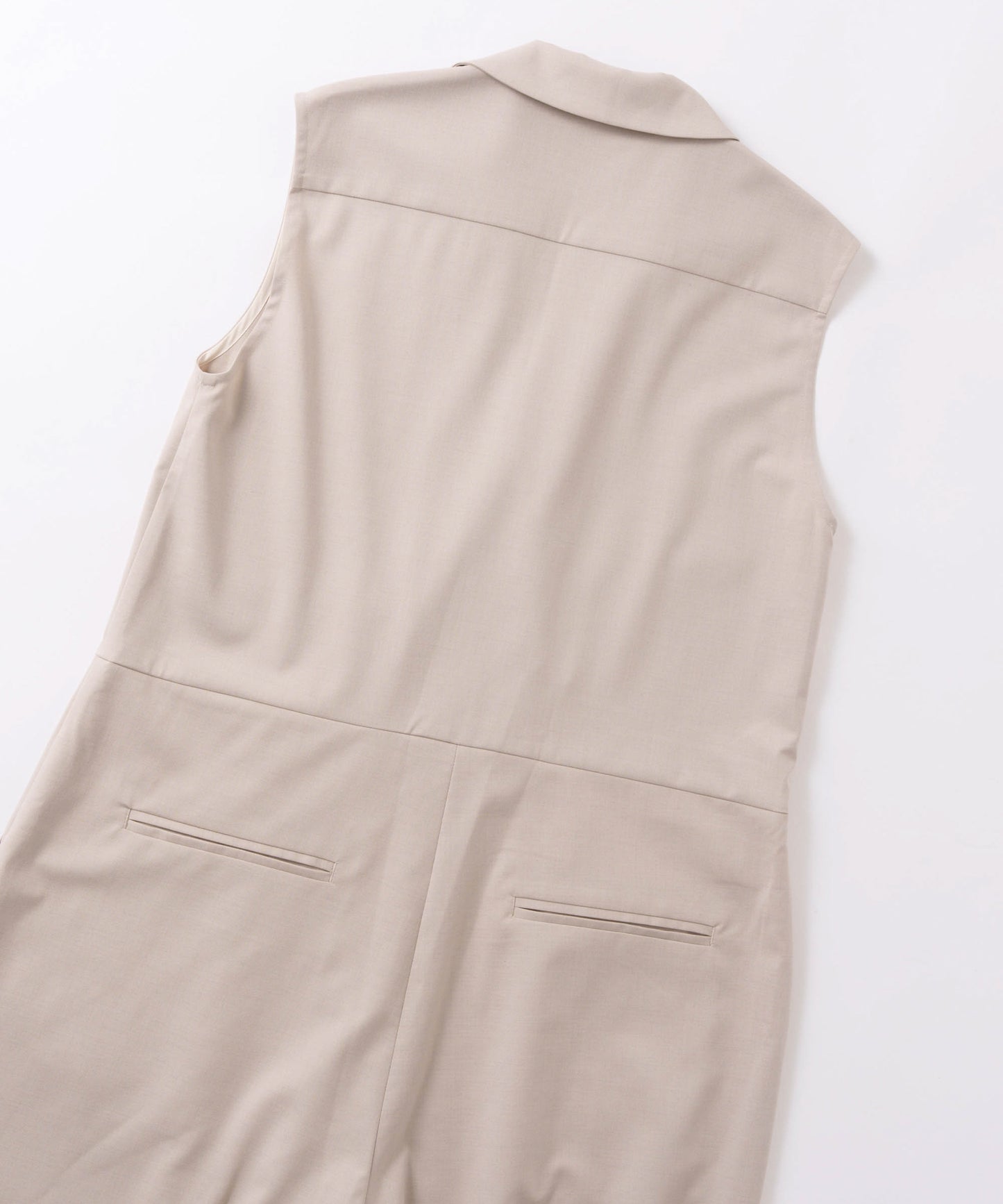 tailored collar jumpsuit / WHT26FPT4081