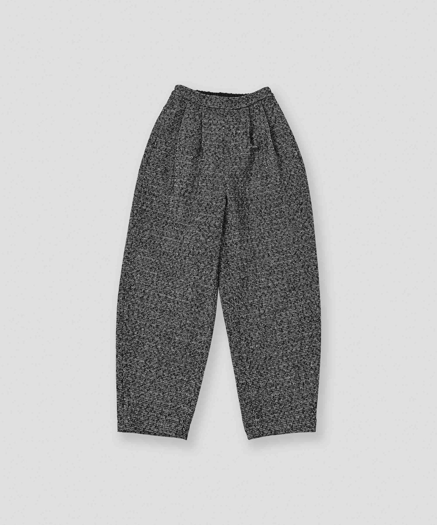 tweed tapered pants / WHT26FPT4082