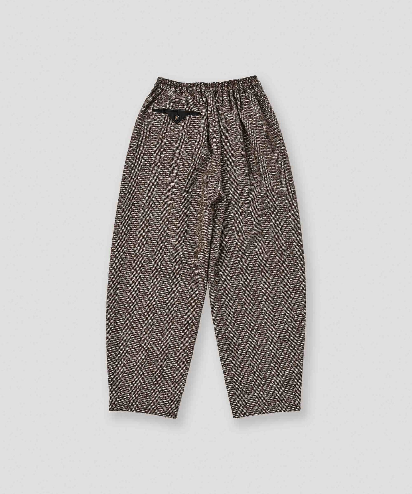tweed tapered pants / WHT26FPT4082