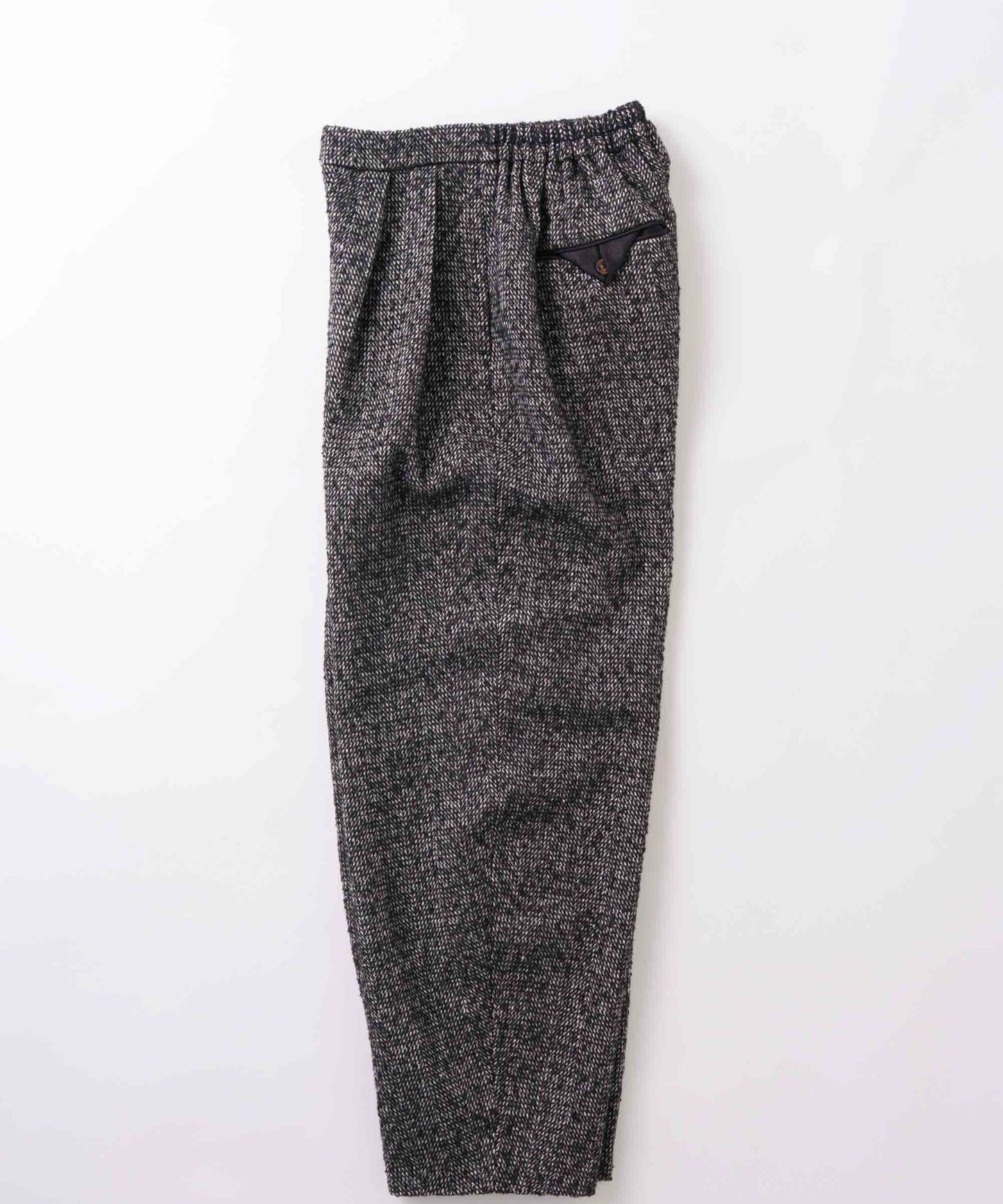 tweed tapered pants / WHT26FPT4082