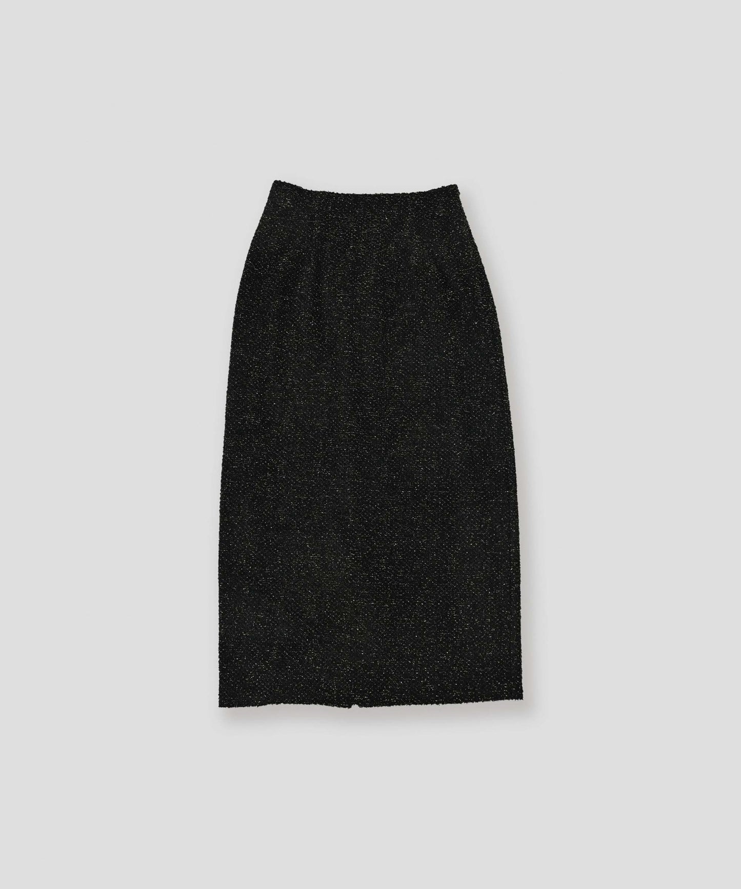 glitter shaggy skirt / WHT26FSK4034