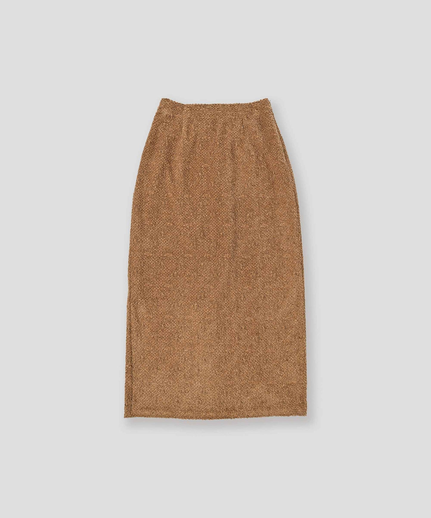 glitter shaggy skirt / WHT26FSK4034