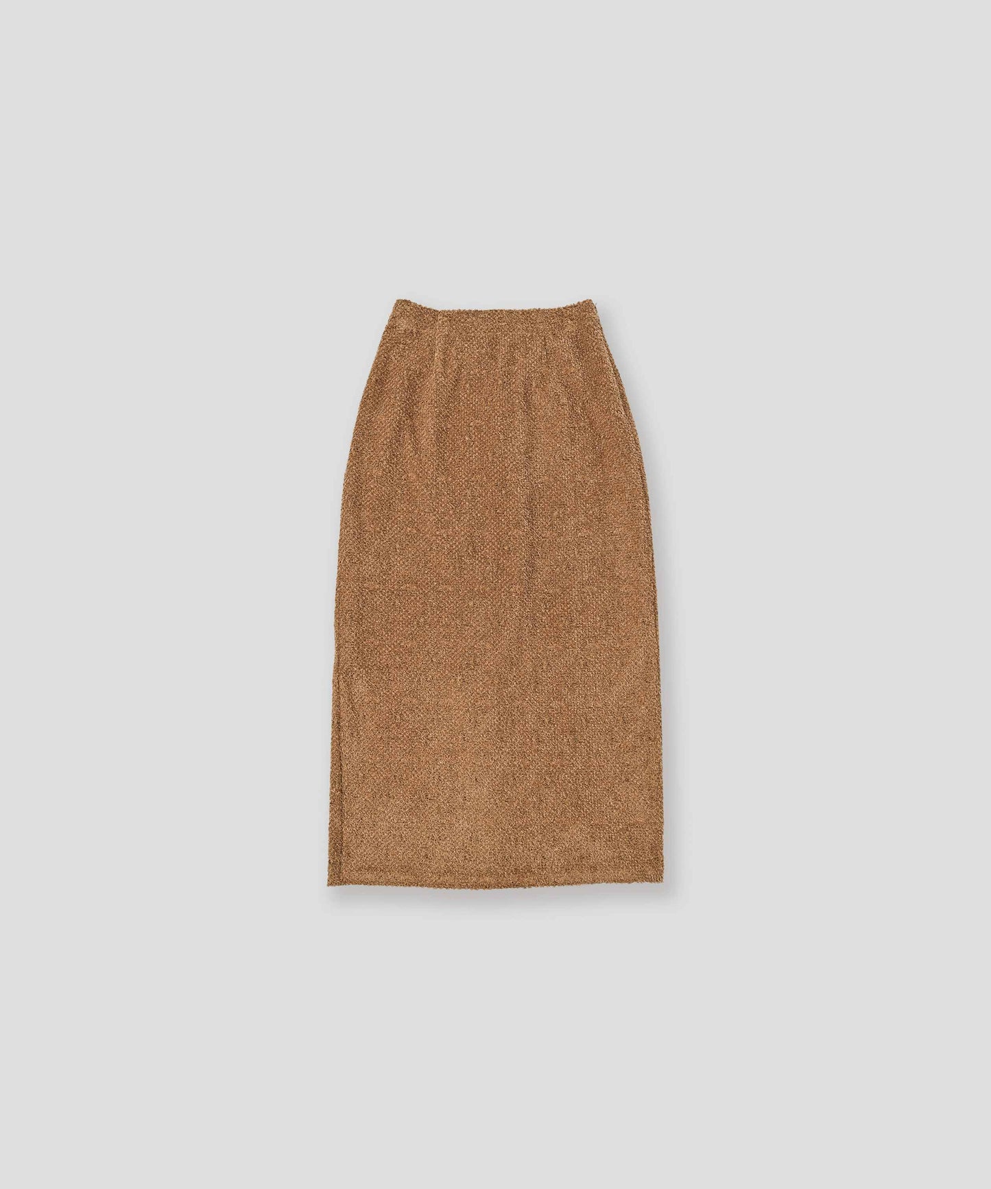 glitter shaggy skirt / WHT26FSK4034