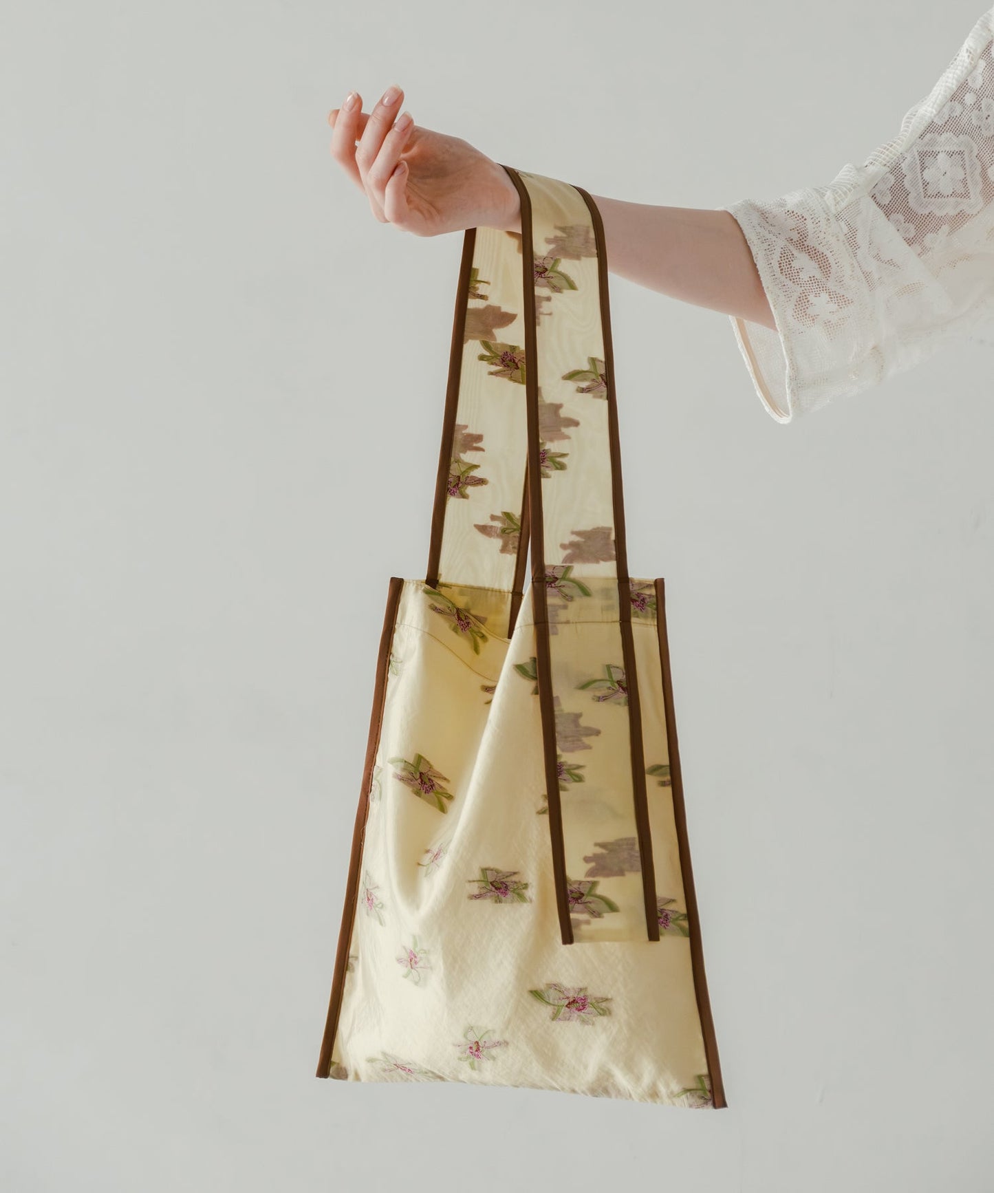 sheer flower bag / WHT26HAC4014
