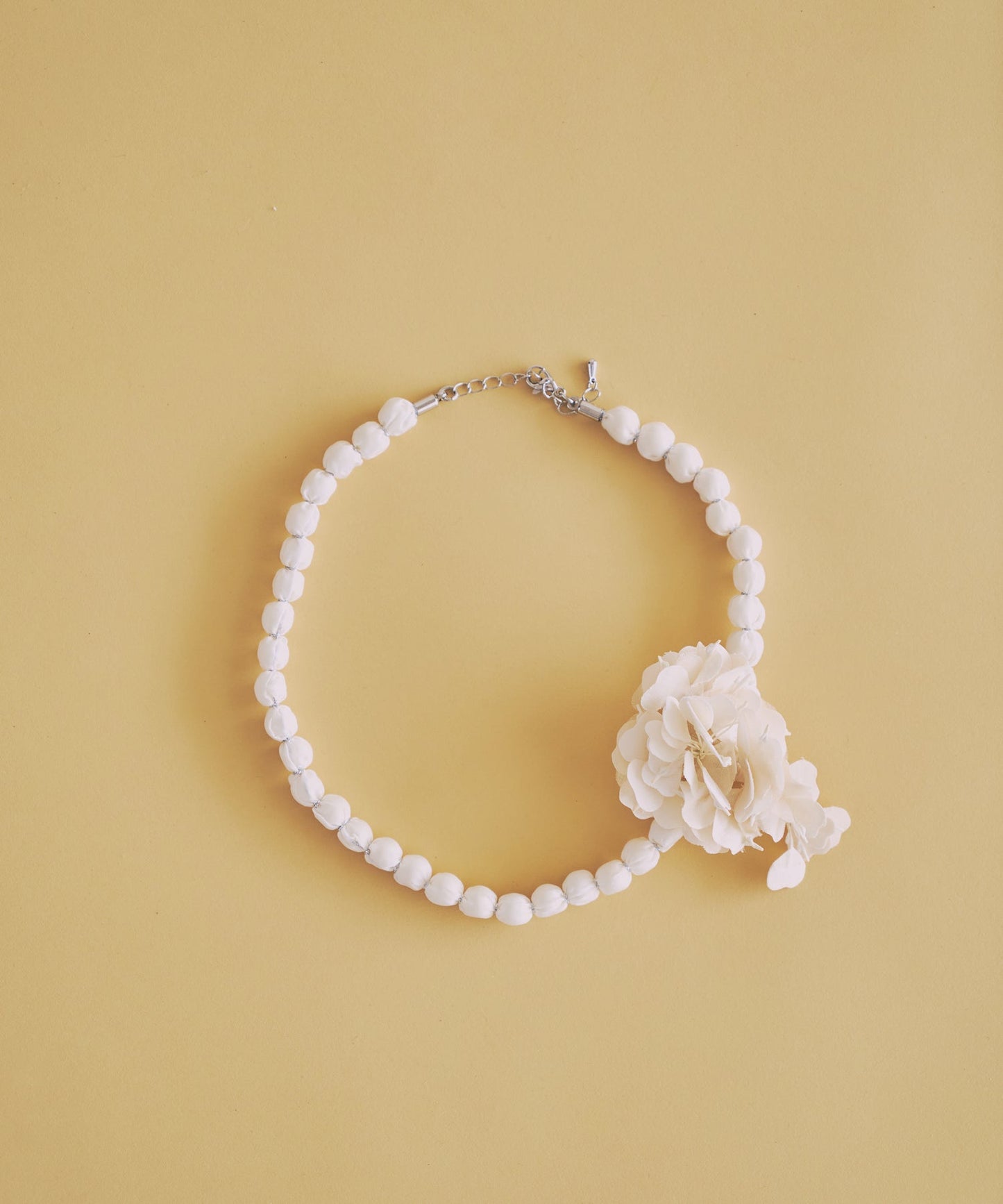 2way flower brooch&necklace / WHT26HAC4015