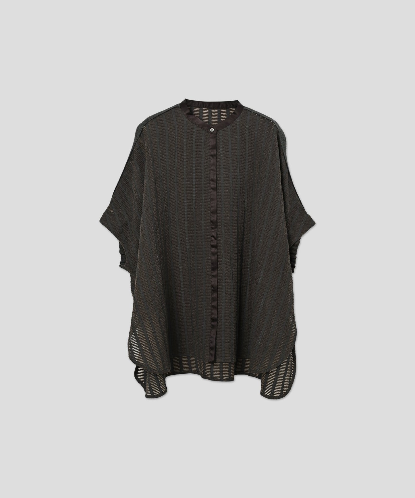 wide square blouse / WHT26HBL4096