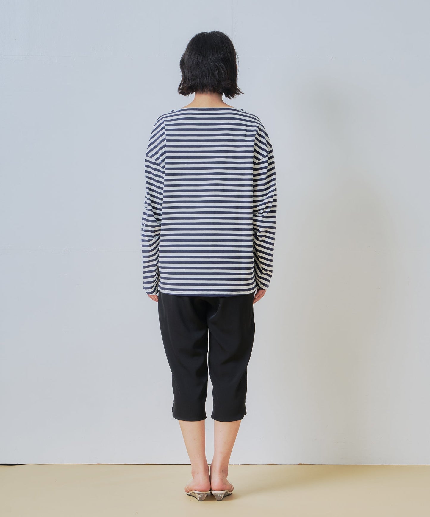 loose stripe tops / WHT26HCS4008