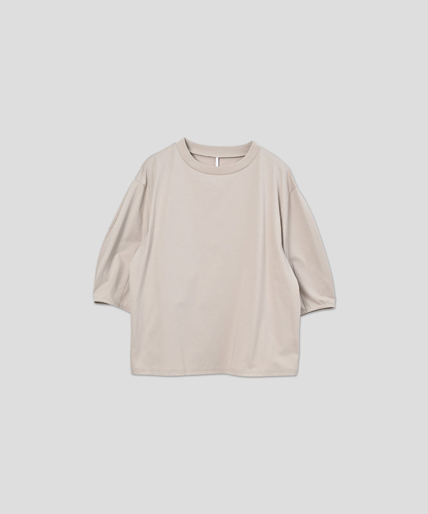 curve sleeve tee / WHT26HCS4012