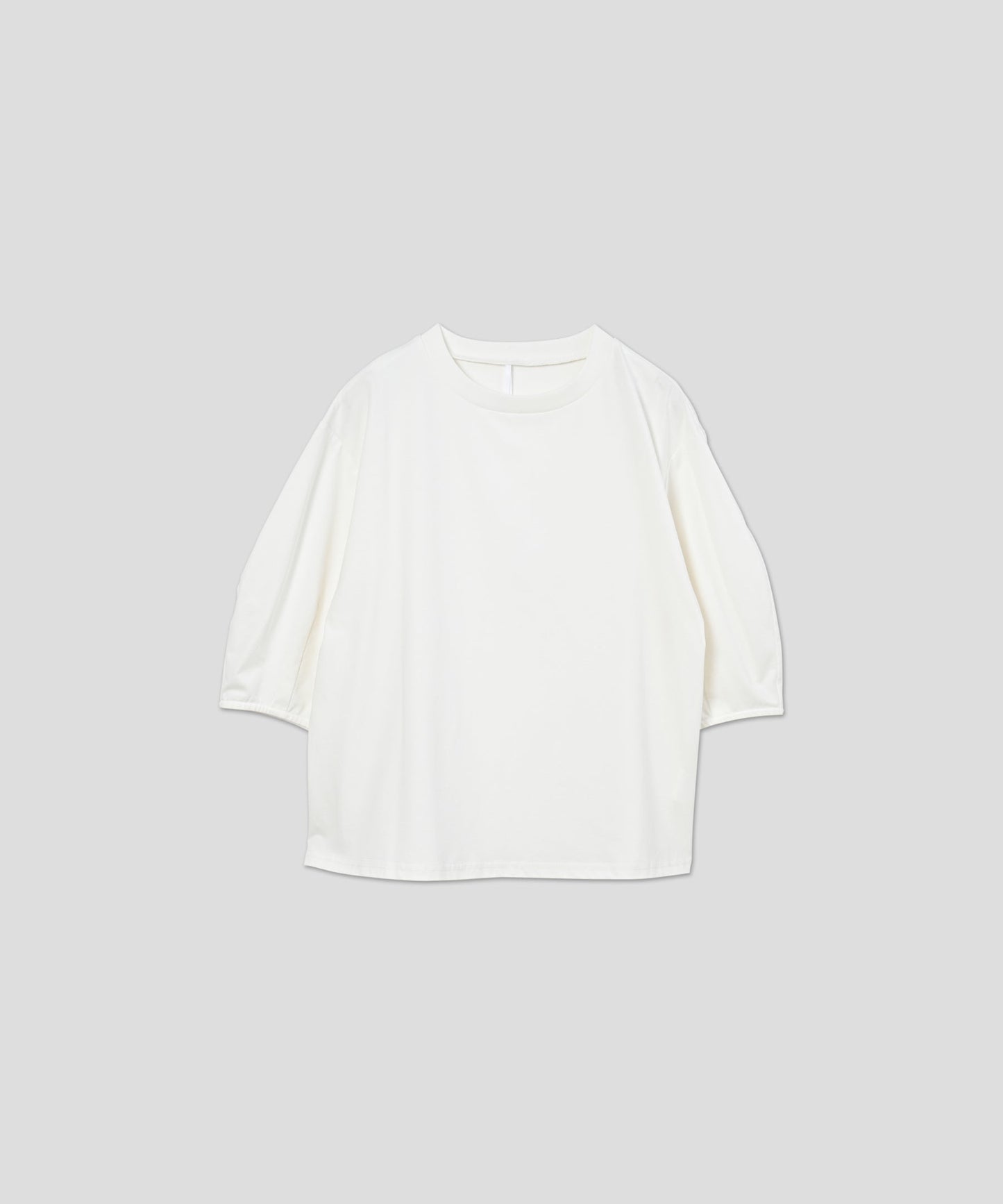 curve sleeve tee / WHT26HCS4012