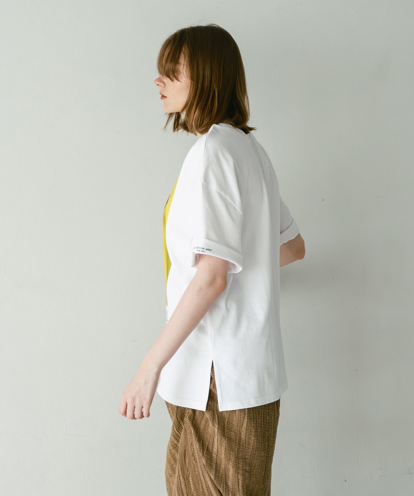 2way print tee / WHT26HCS4015