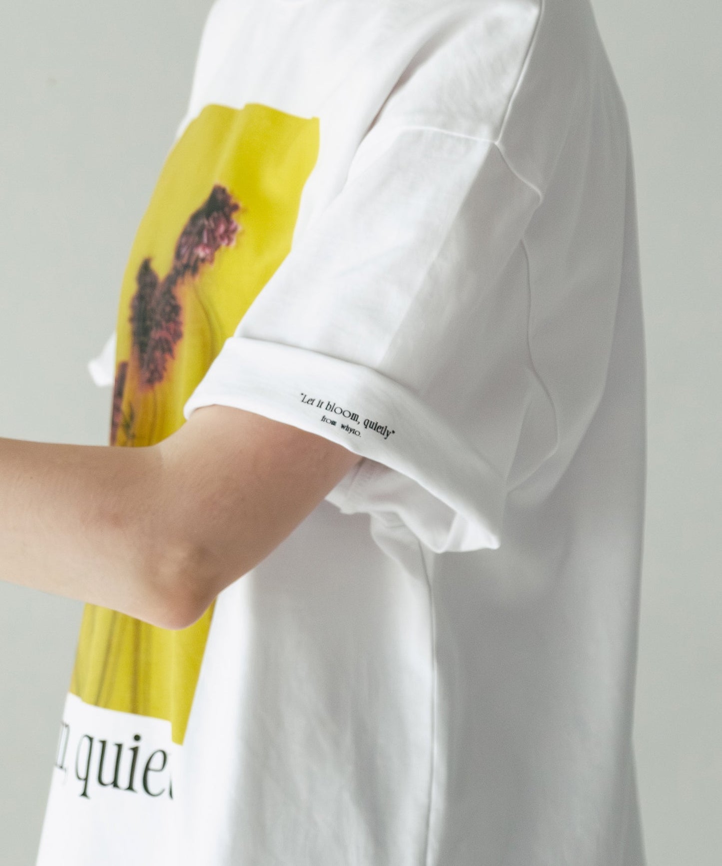 2way print tee / WHT26HCS4015