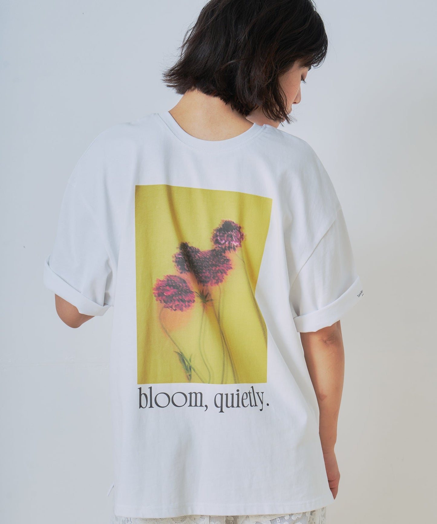 2way print tee / WHT26HCS4015