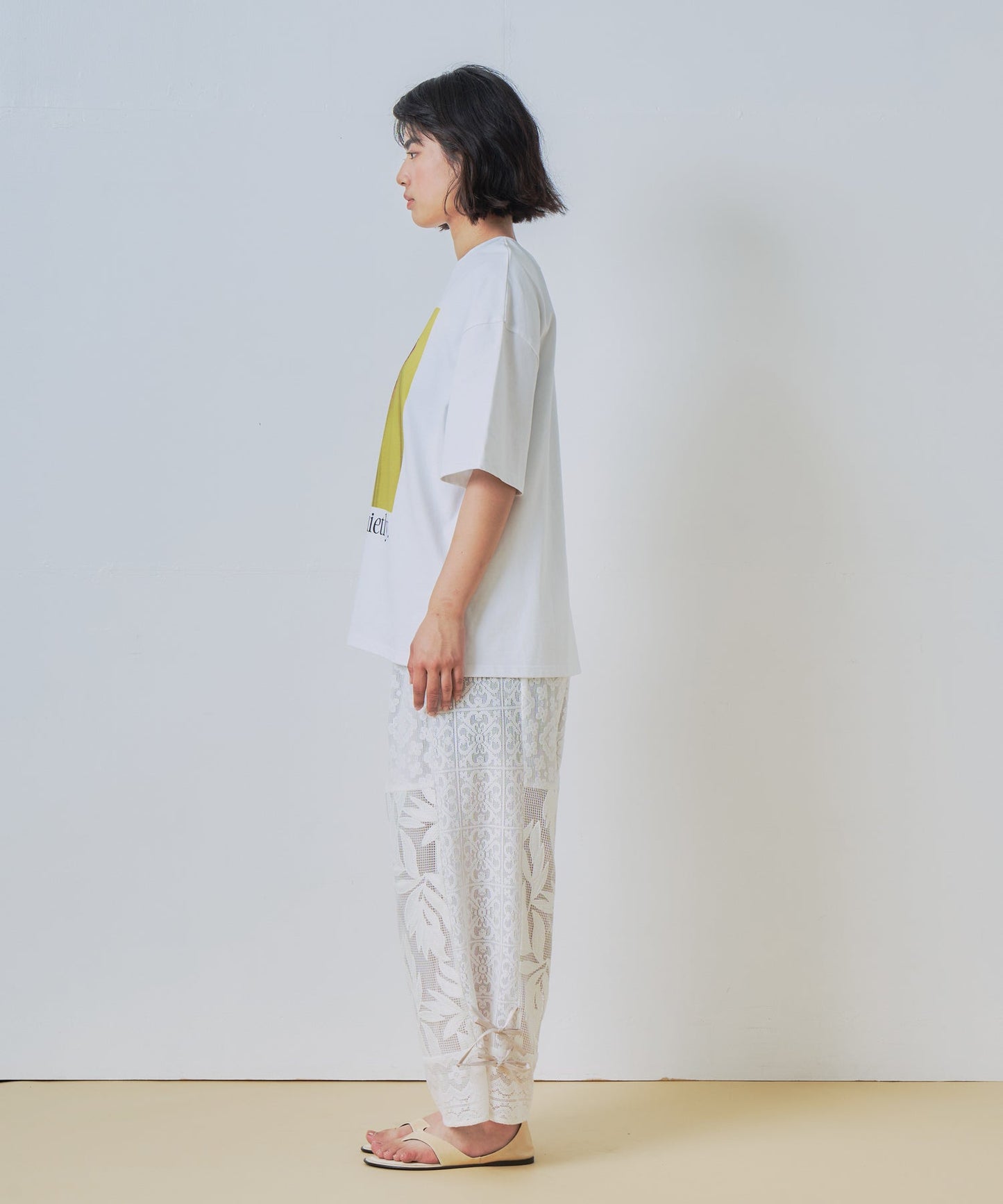 2way print tee / WHT26HCS4015