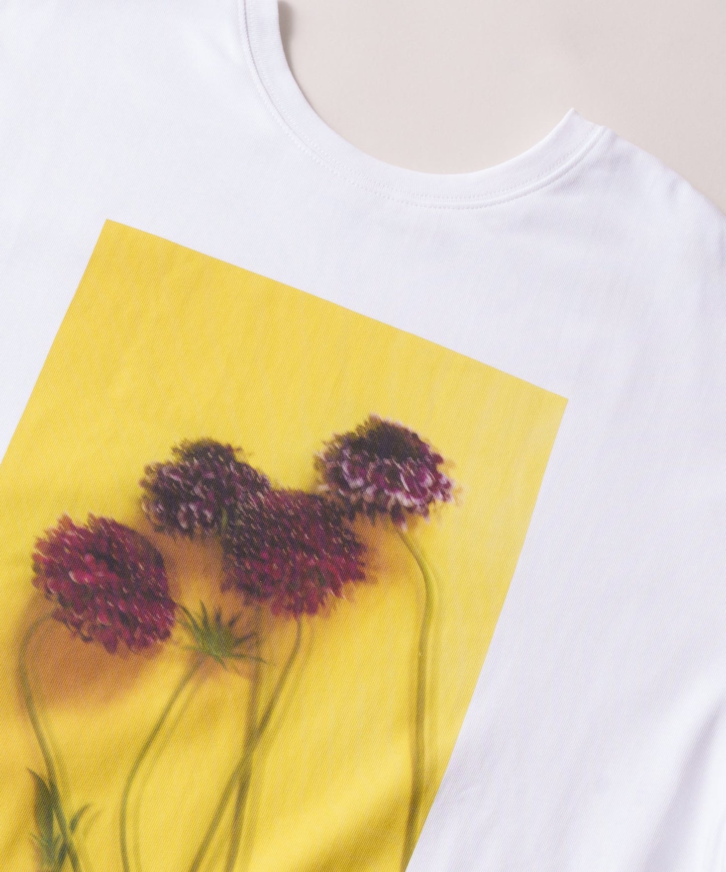 2way print tee / WHT26HCS4015