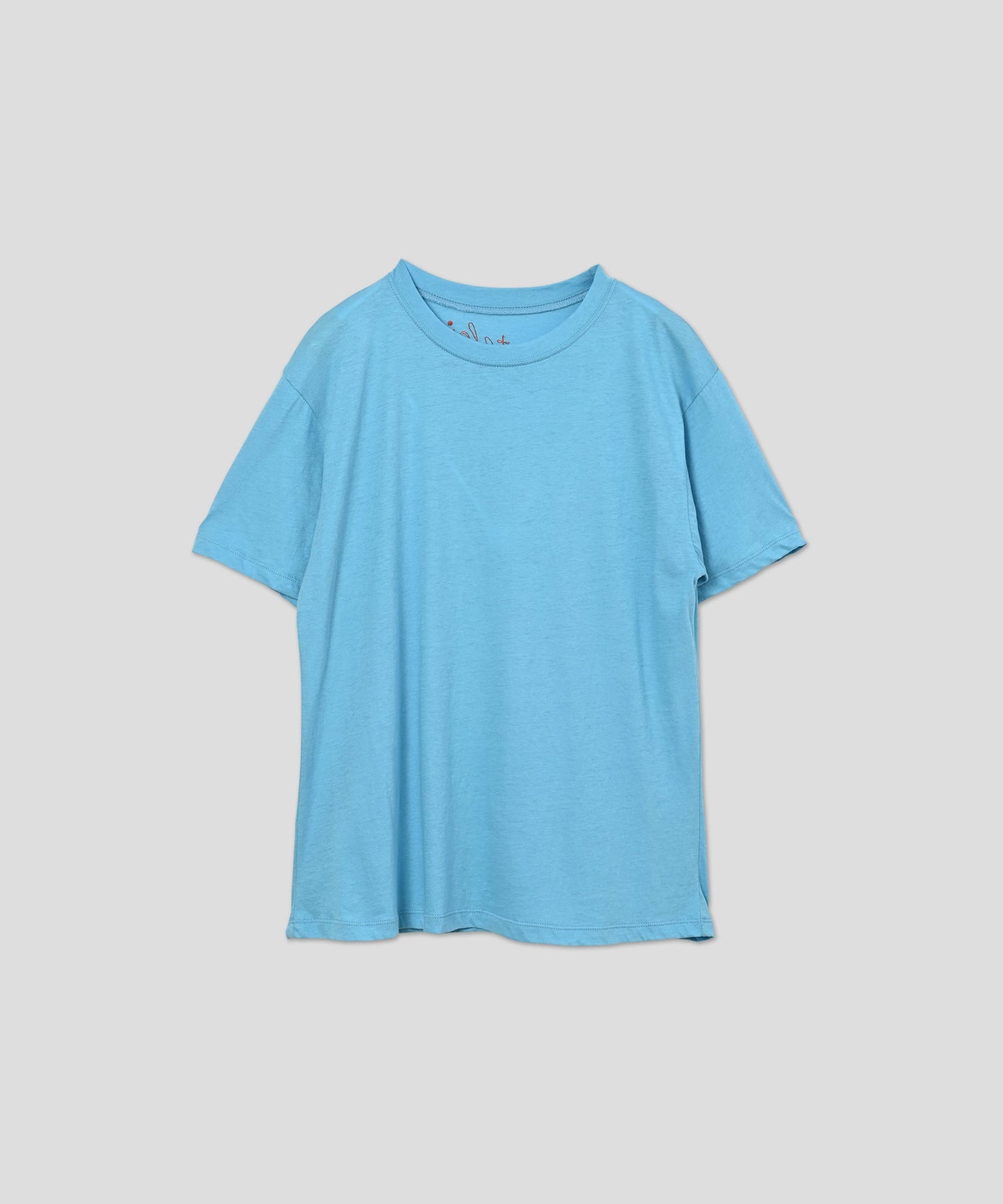 color embroidery tee / WHT26HCS4017
