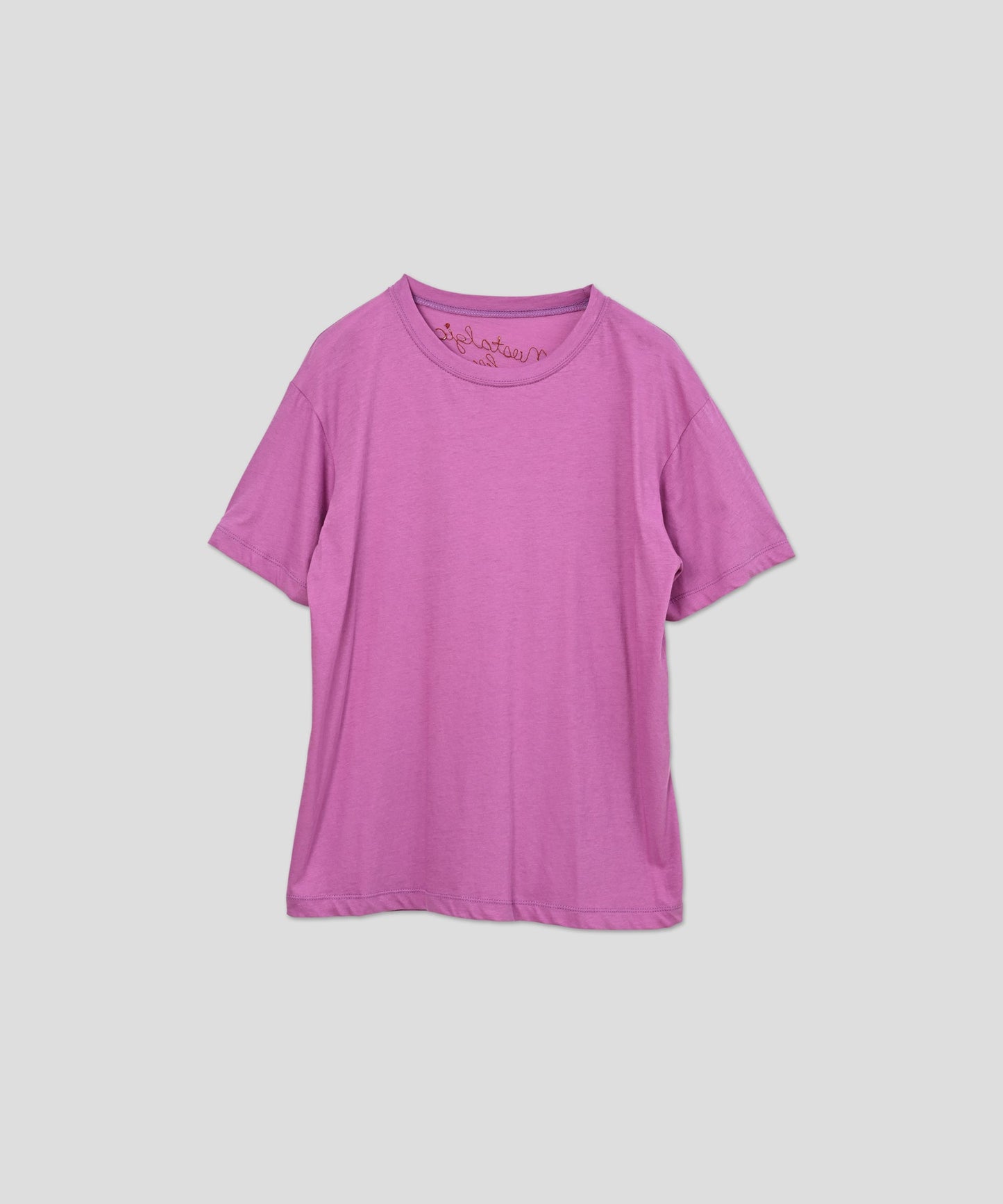 color embroidery tee / WHT26HCS4017